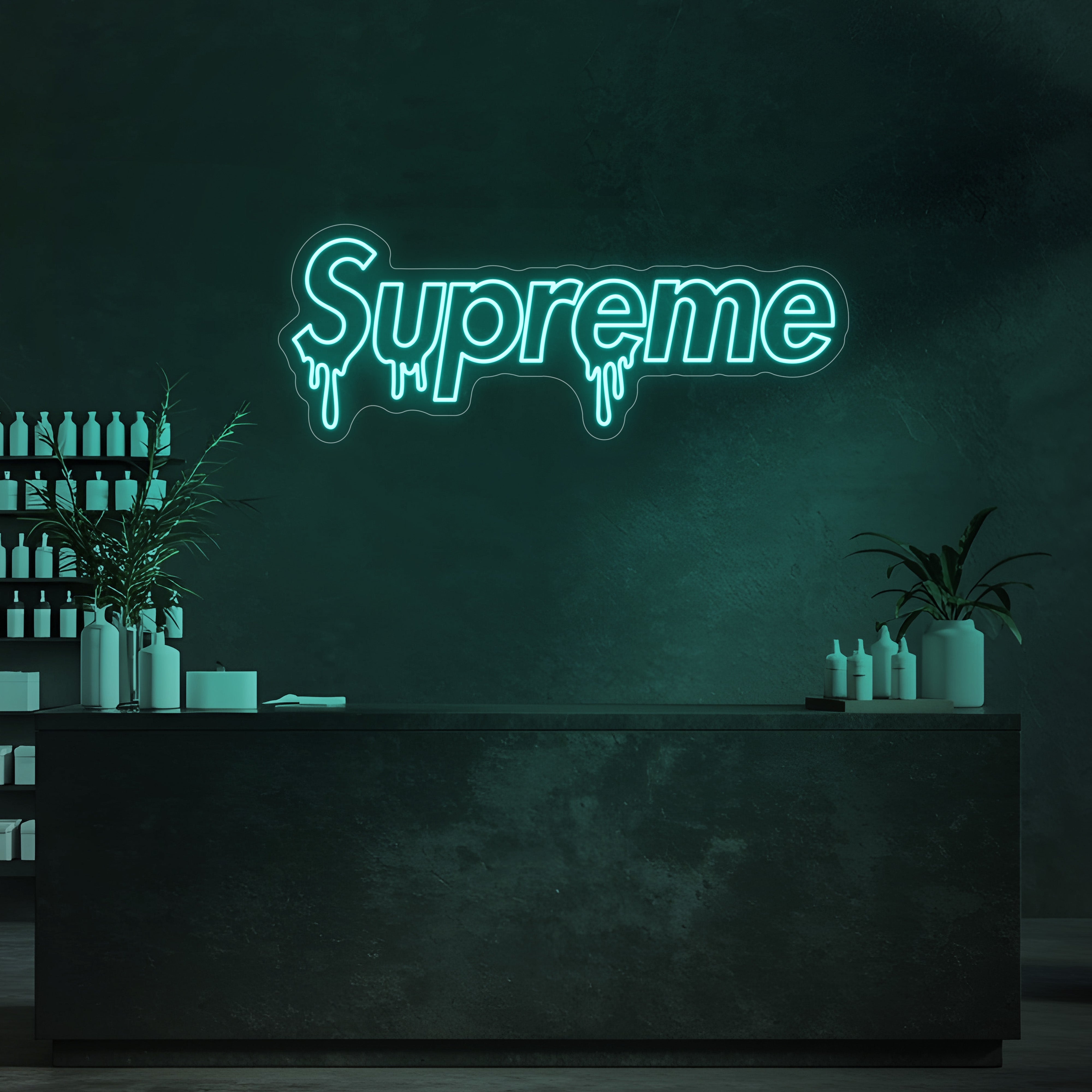 Drip Supreme LED Neon Sign
