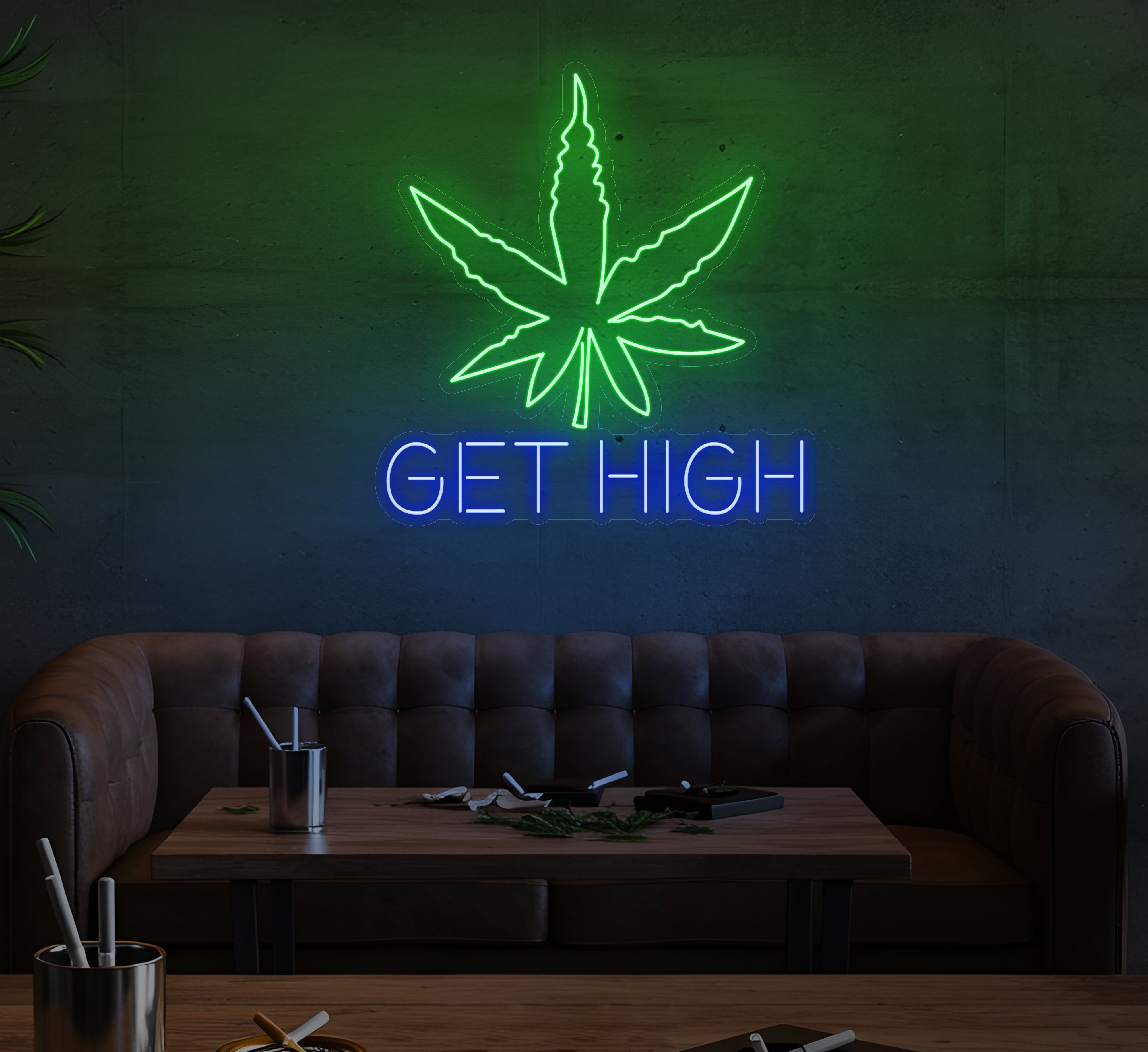 Get High LED Neon Sign