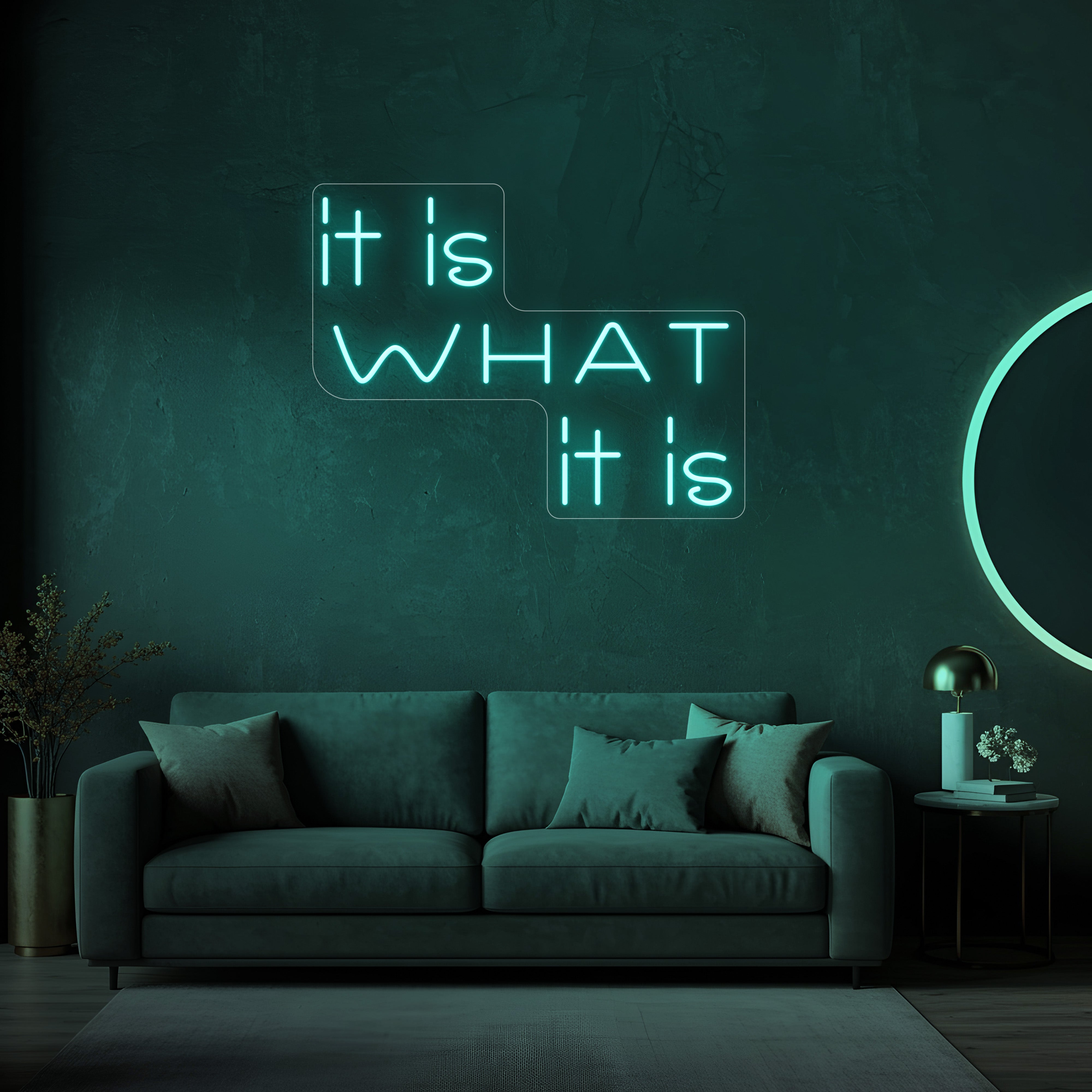 It Is What It Is LED Neon Sign
