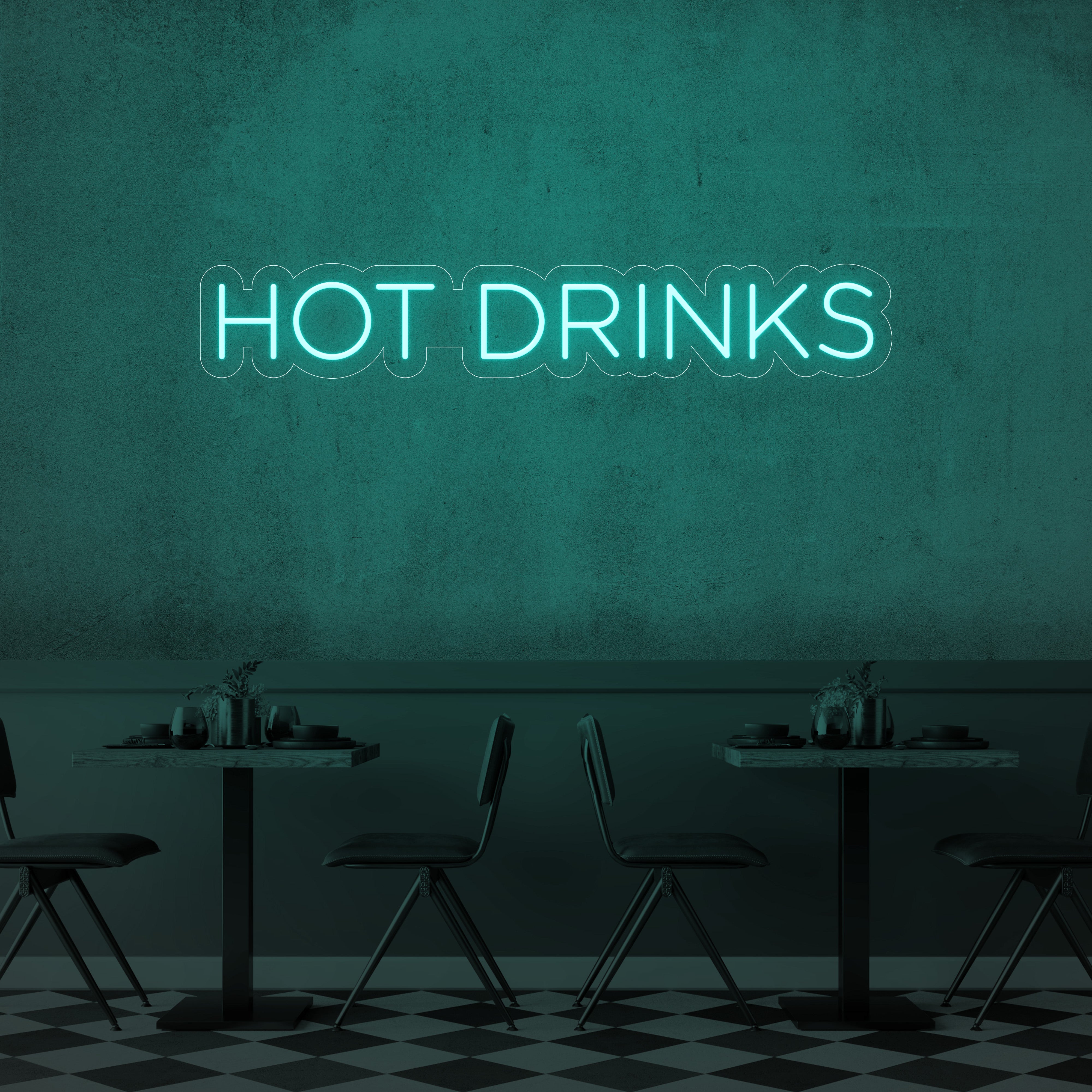 Hot Drinks LED Neon Sign