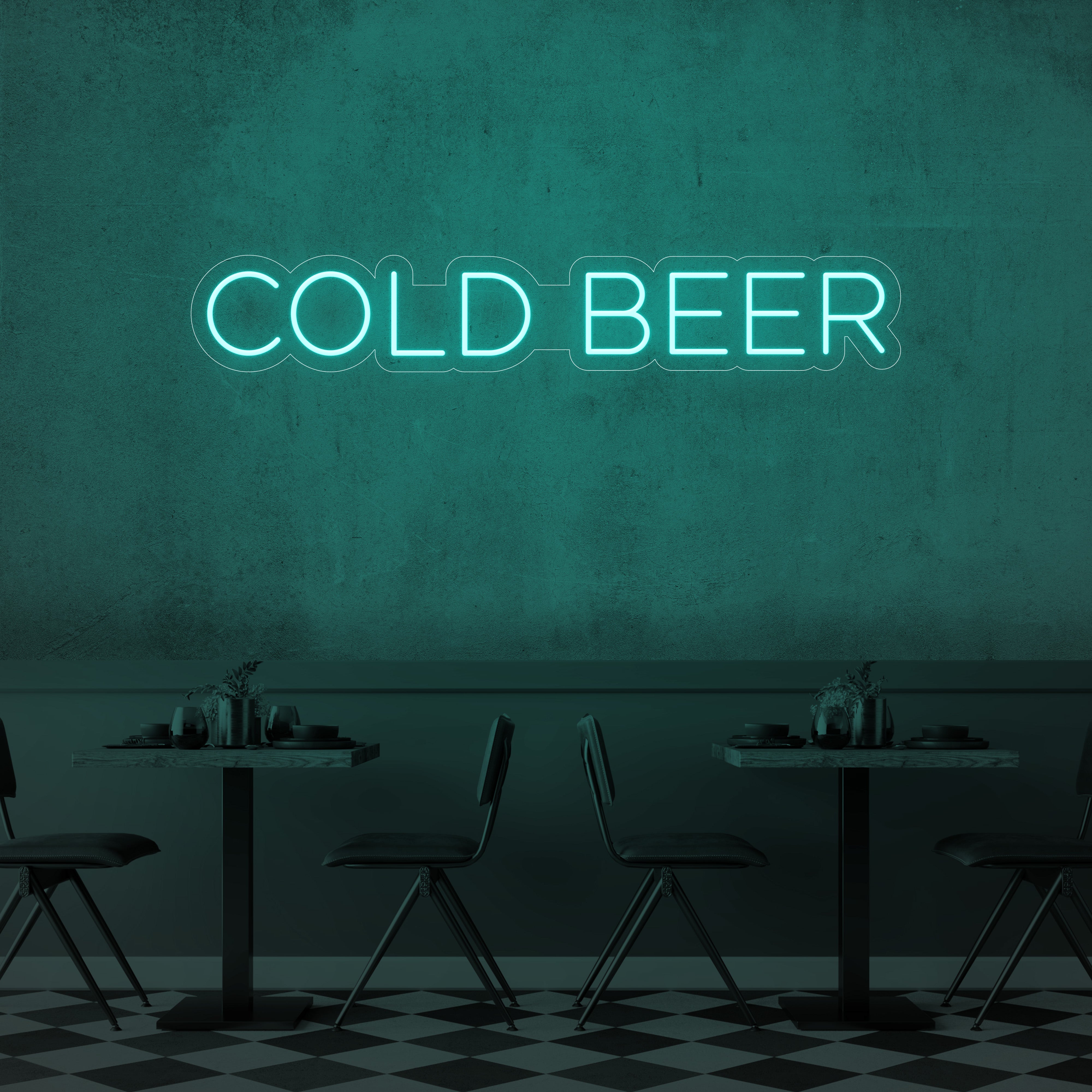 Cold Beer LED Neon Sign