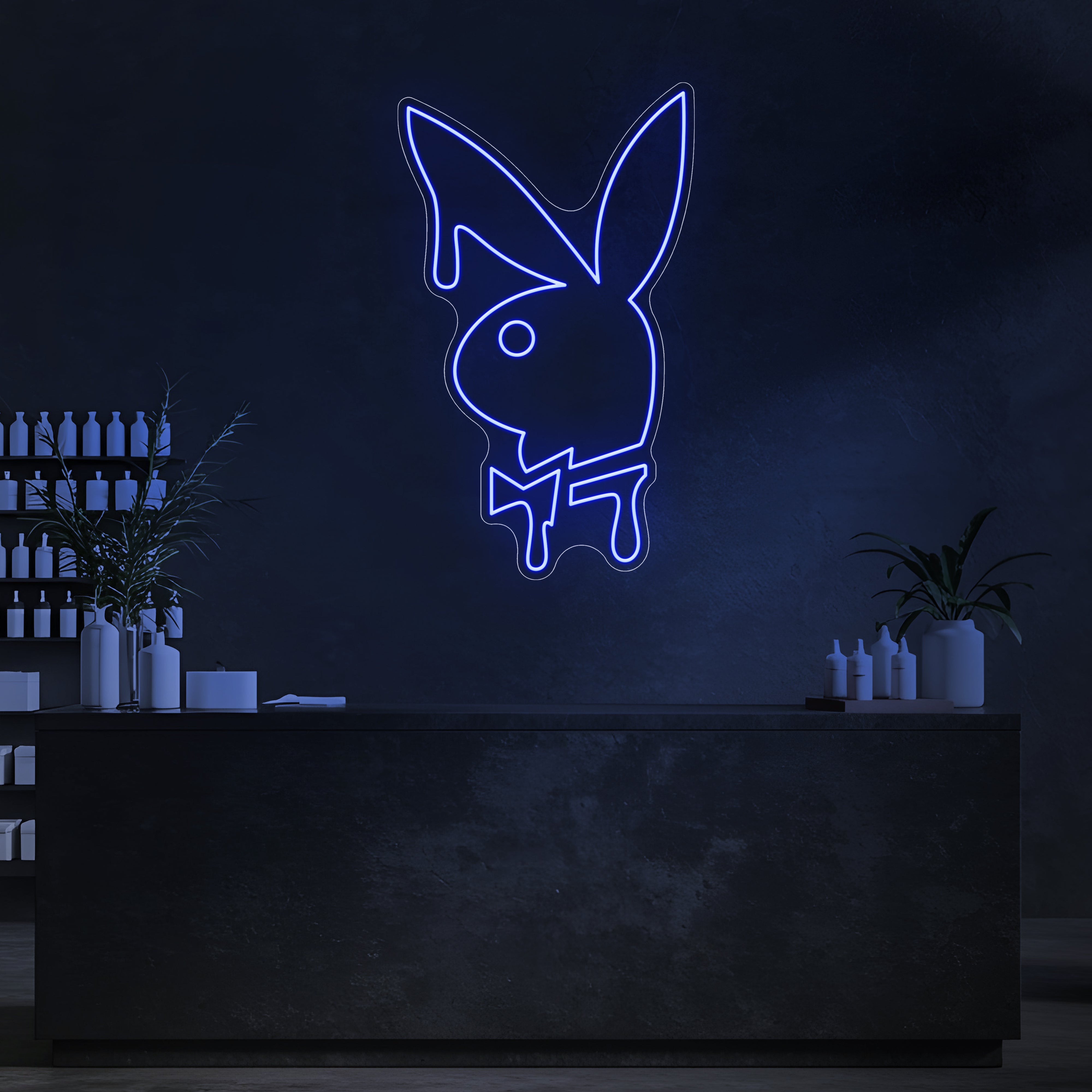 Drip Bunny LED Neon Sign