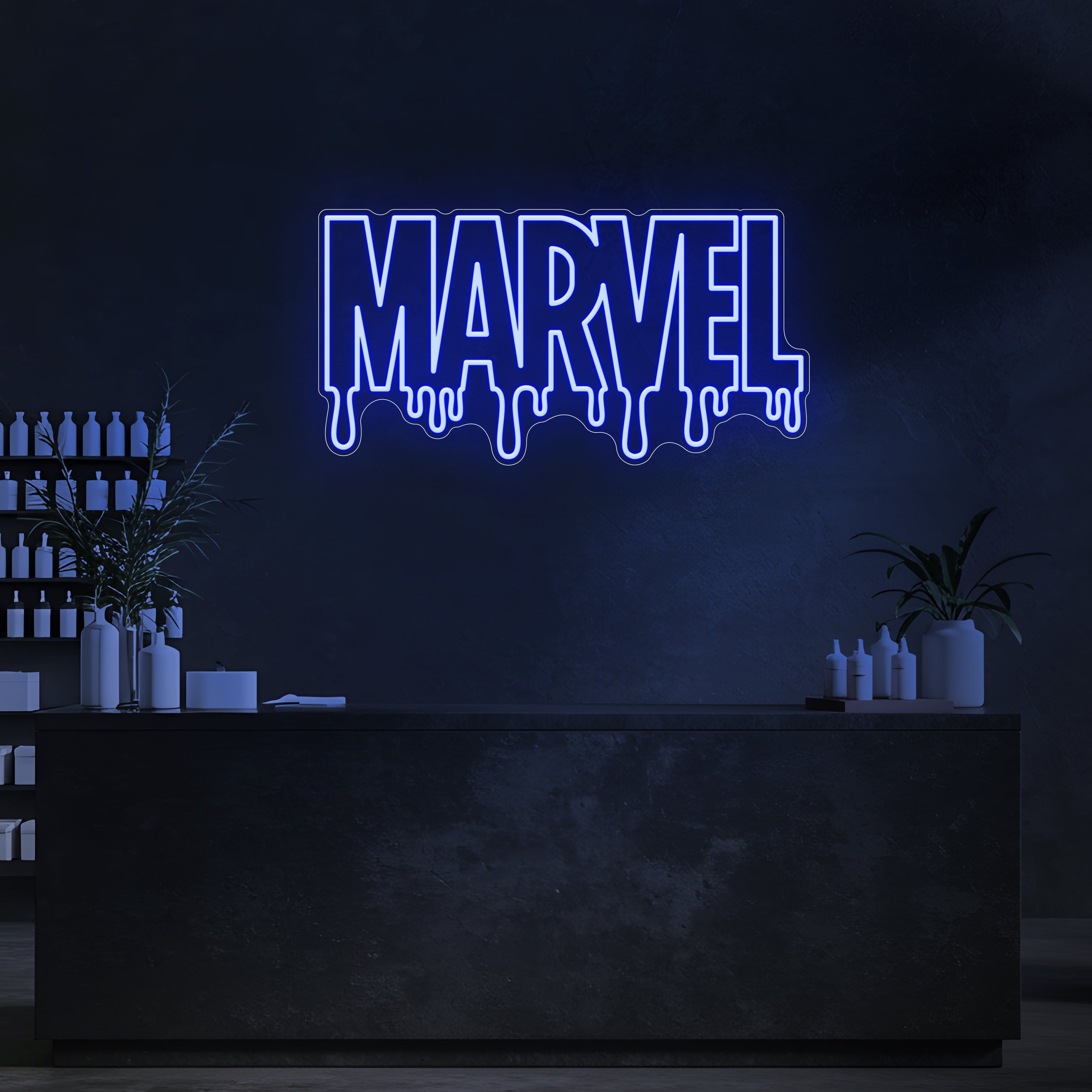Drip Marvel LED Neon Sign