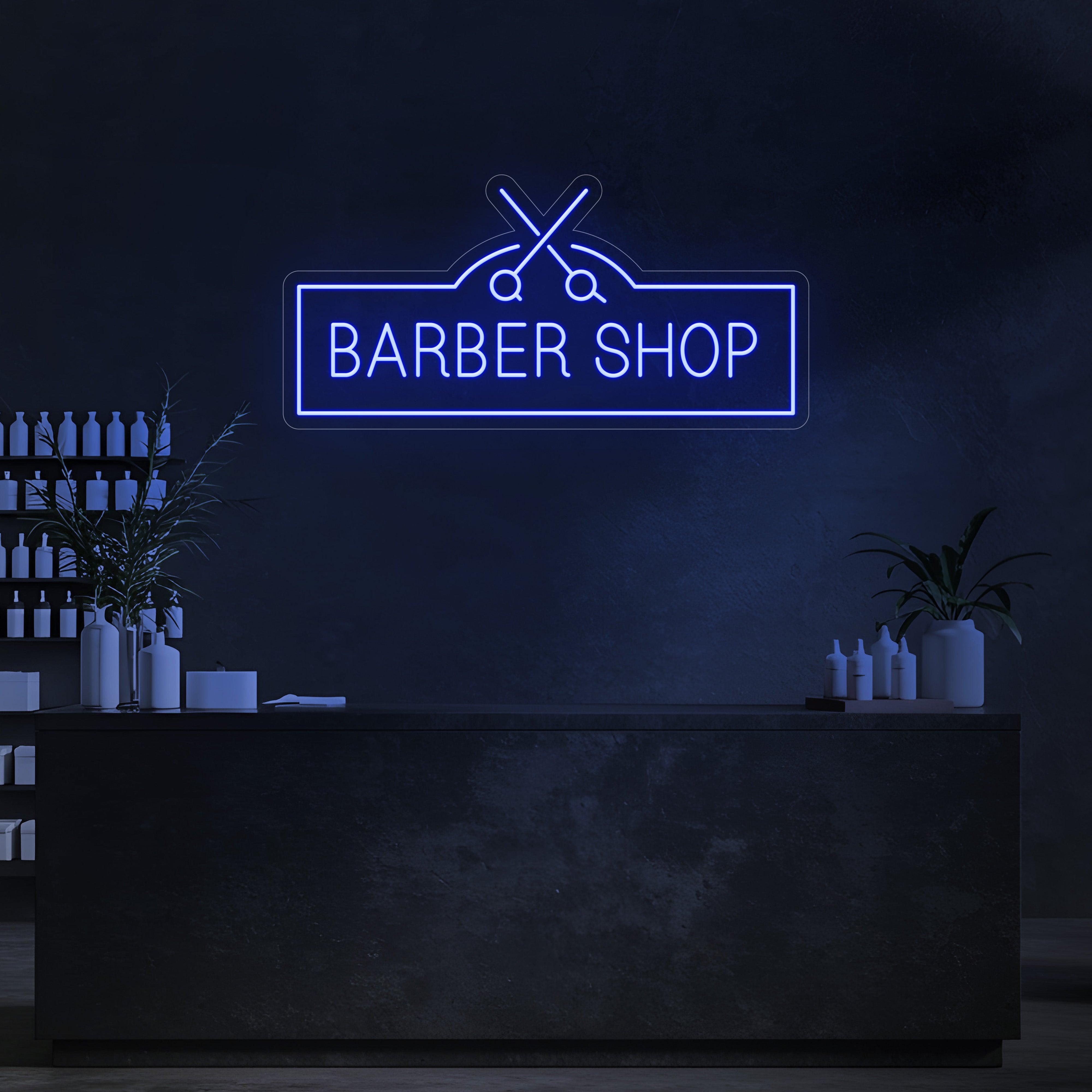 Barber Shop LED Neon Sign