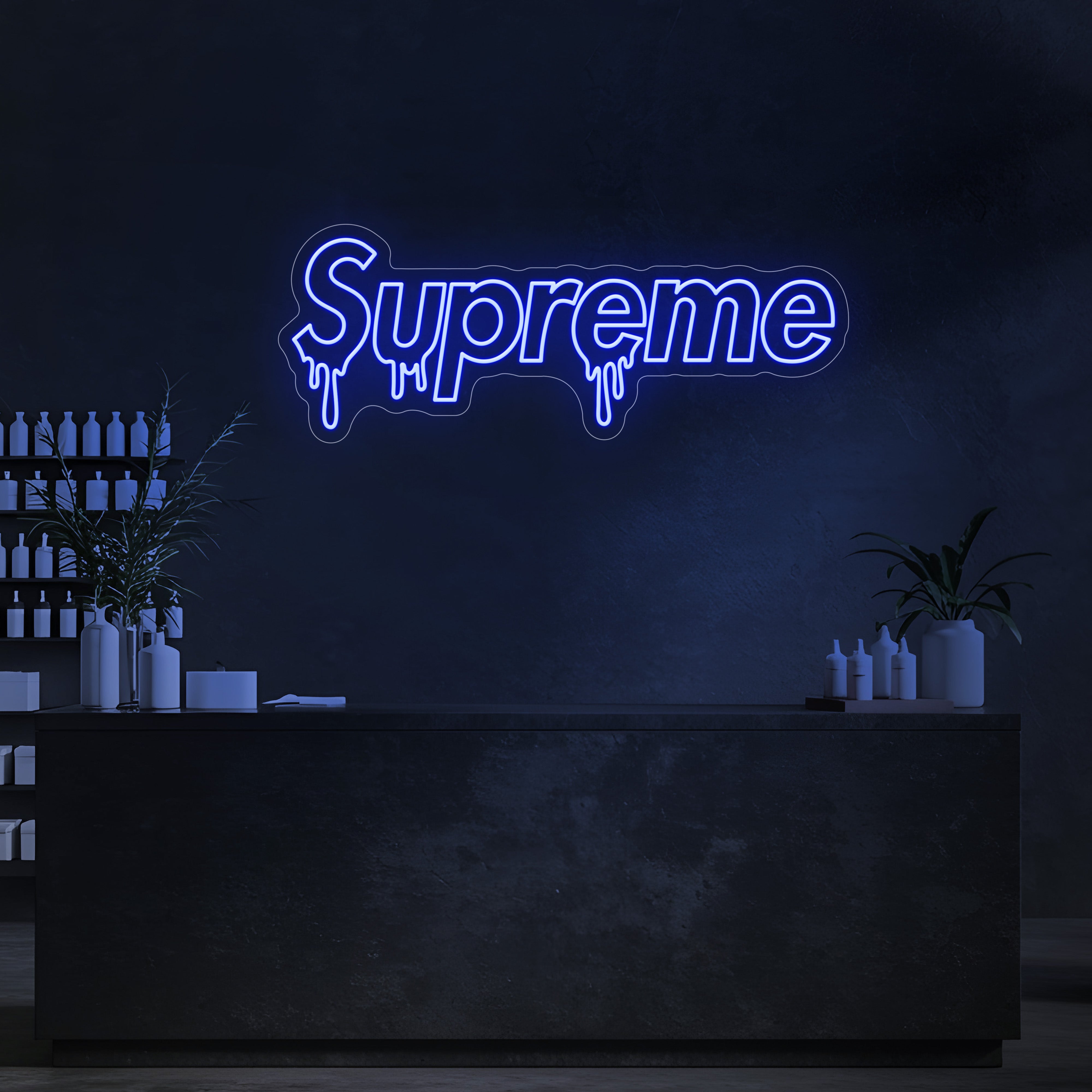 Drip Supreme LED Neon Sign