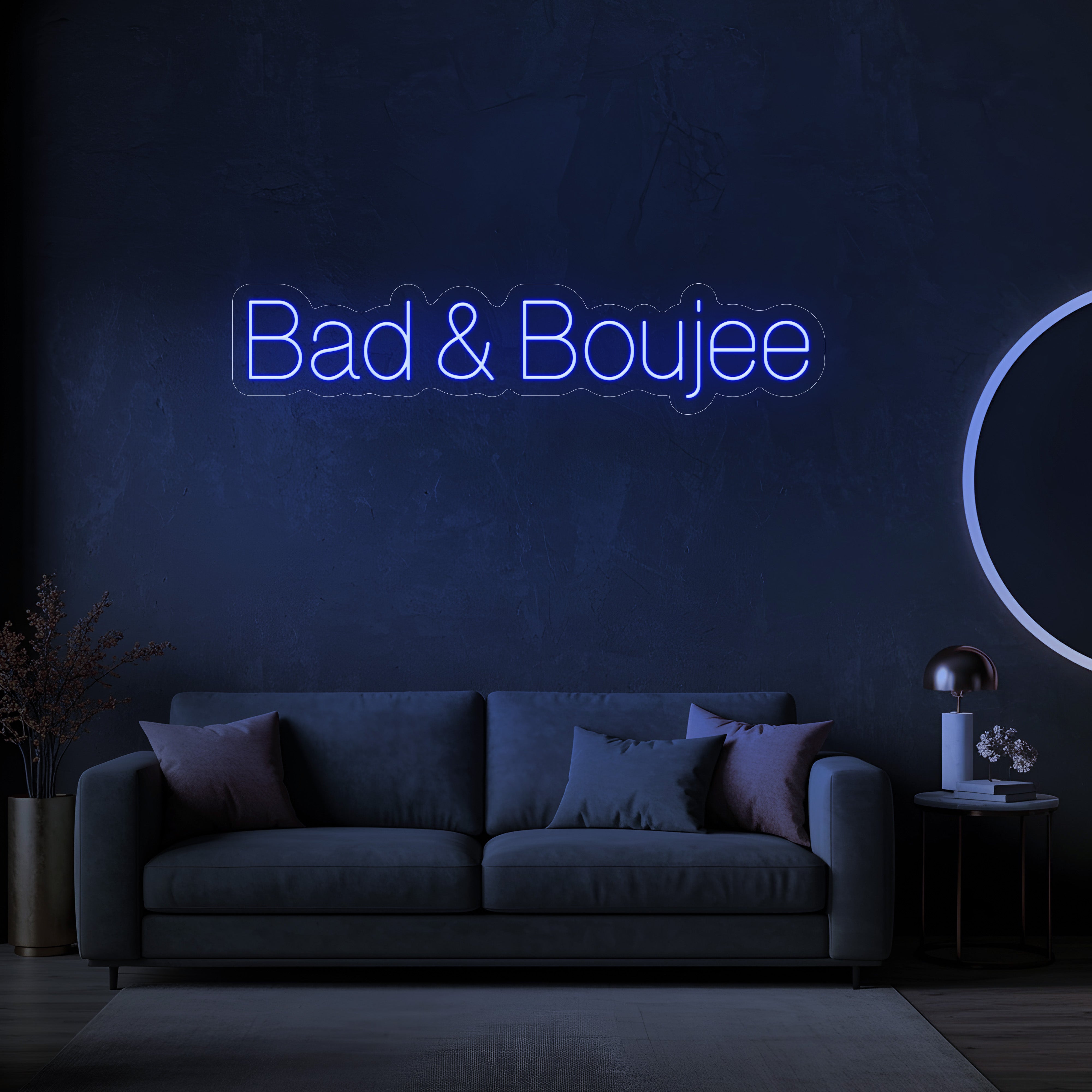 Bad & Boujee LED Neon Sign