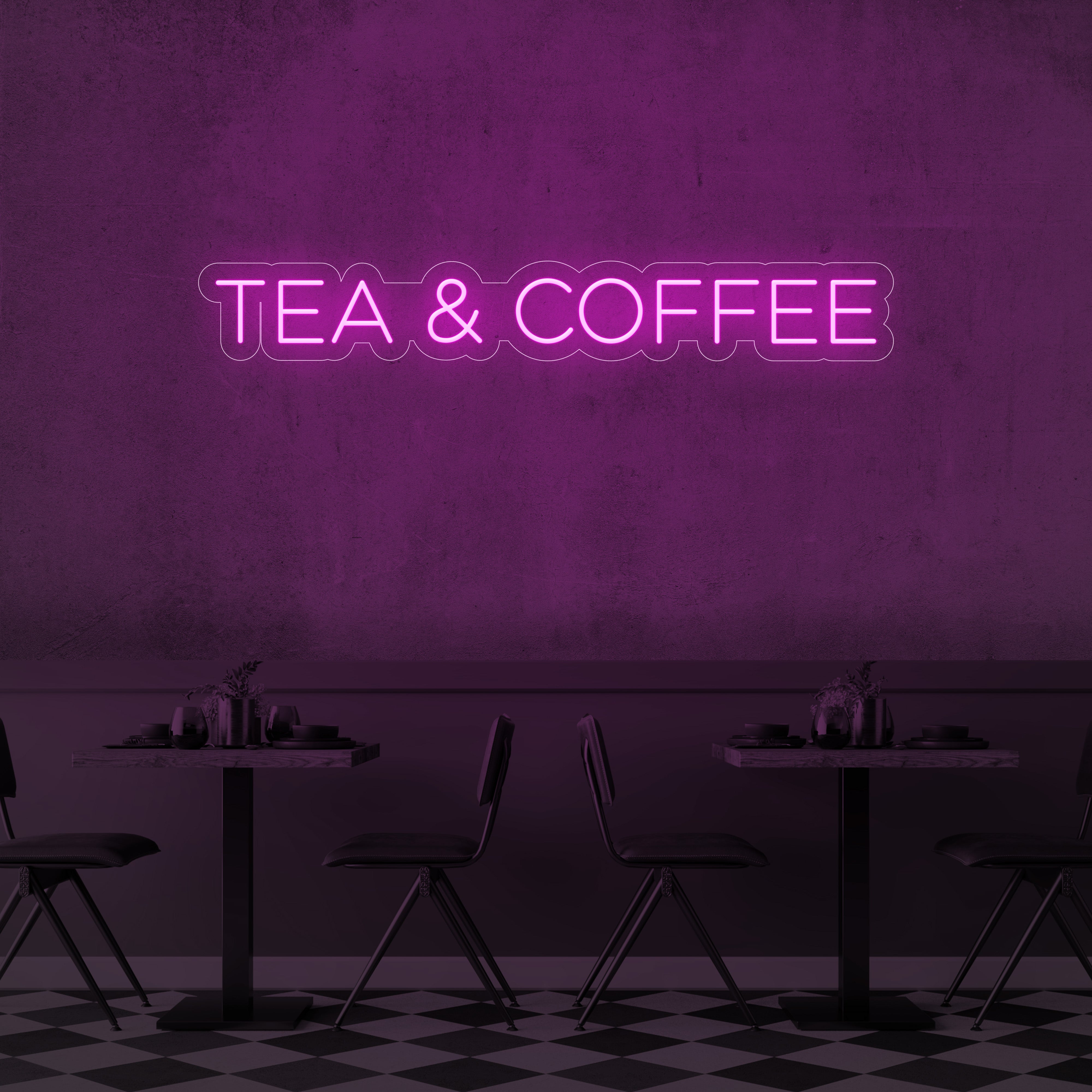 Tea & Coffee LED Neon Sign