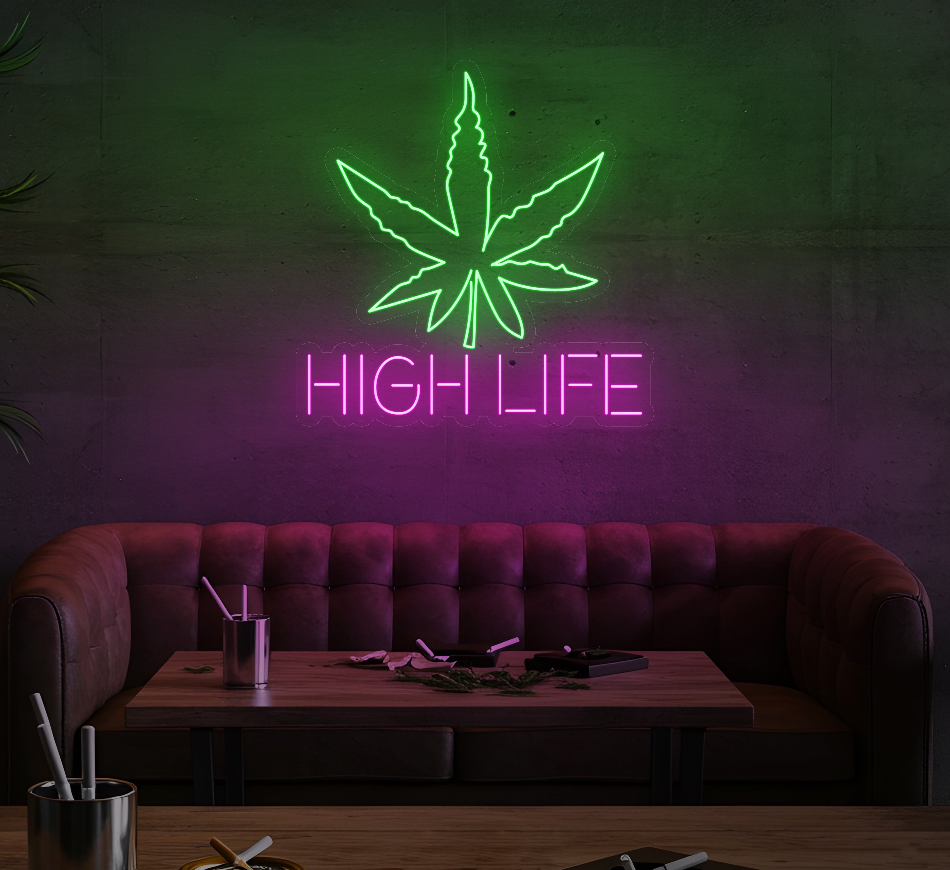 High Life LED Neon Sign