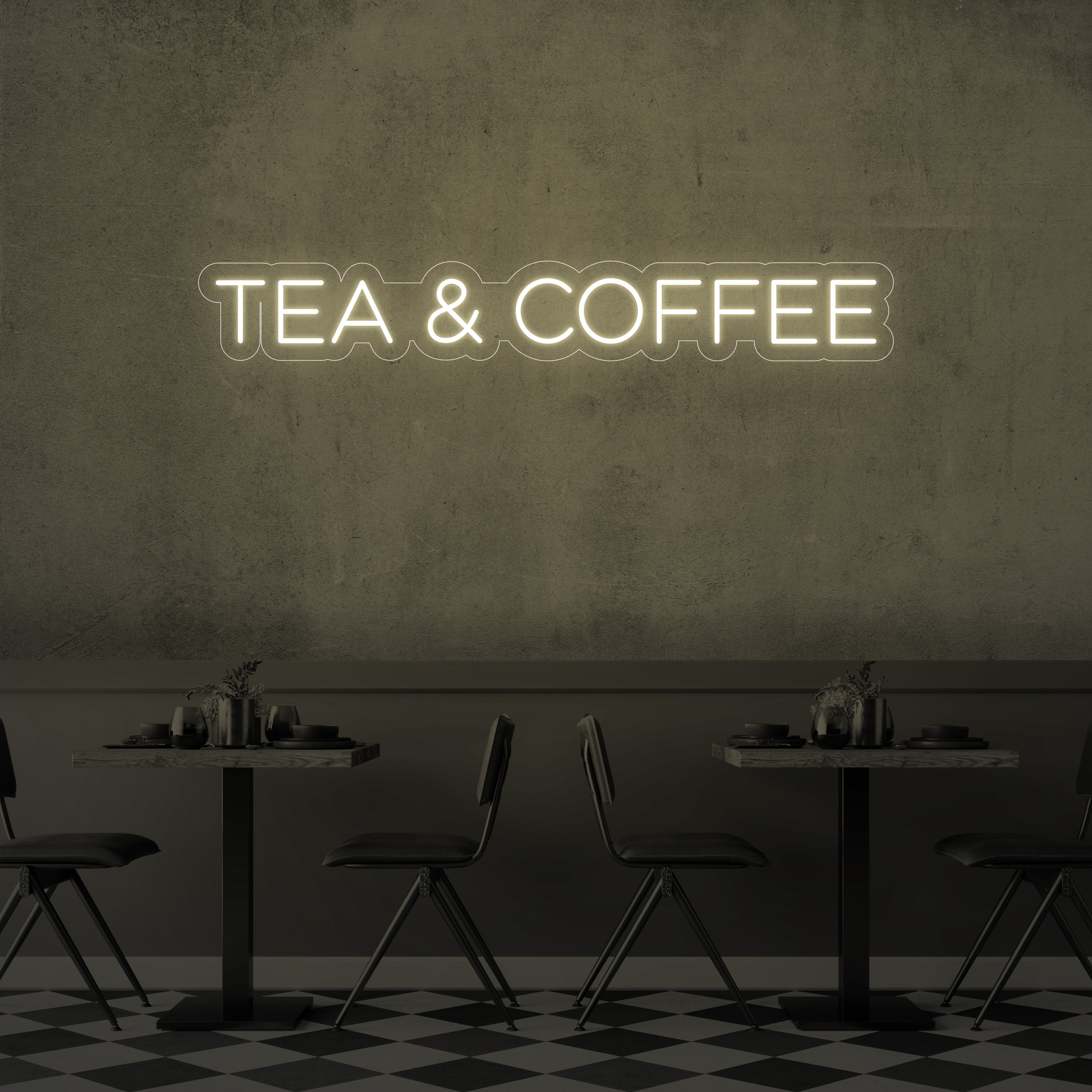 Tea & Coffee LED Neon Sign