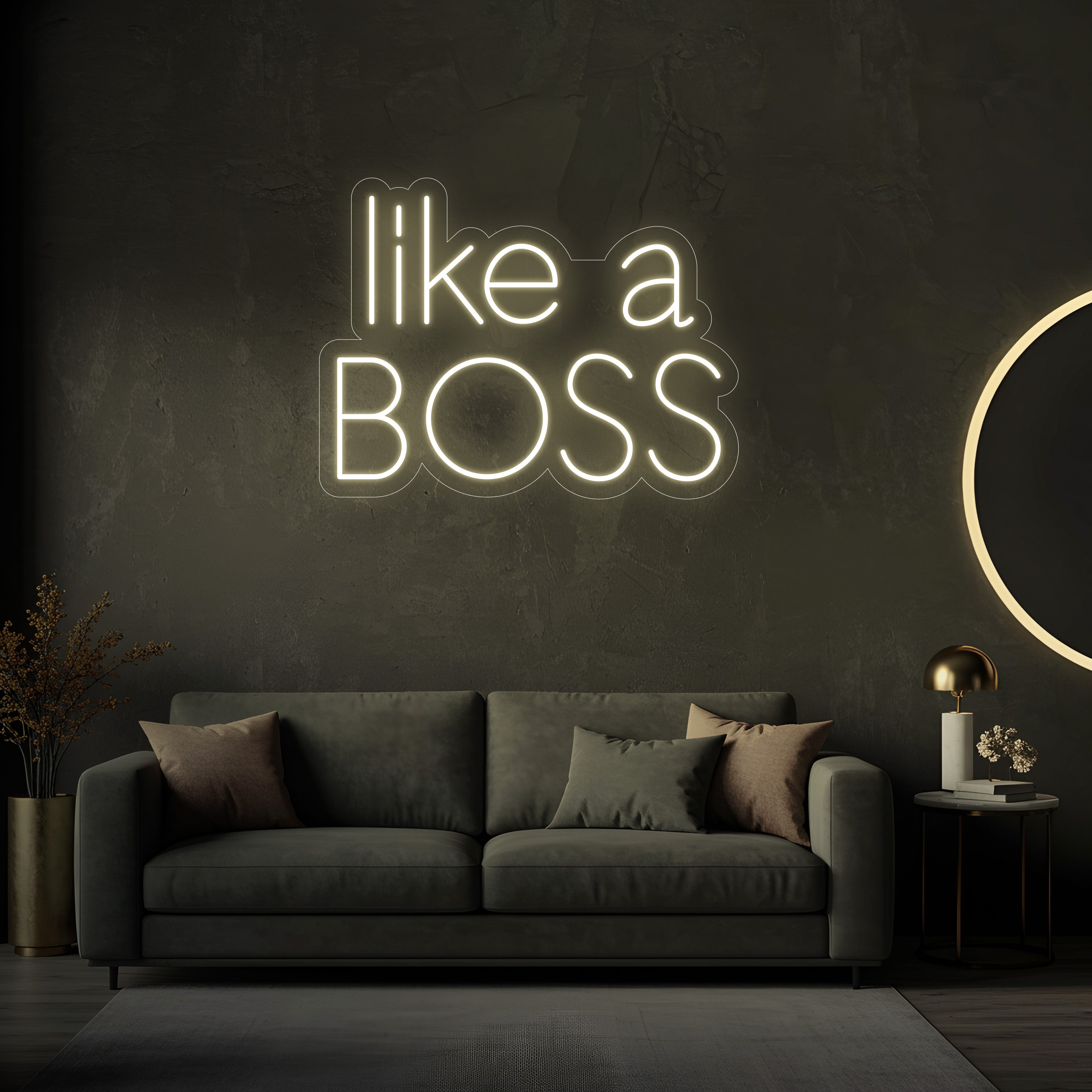 Like a Boss LED Neon Sign