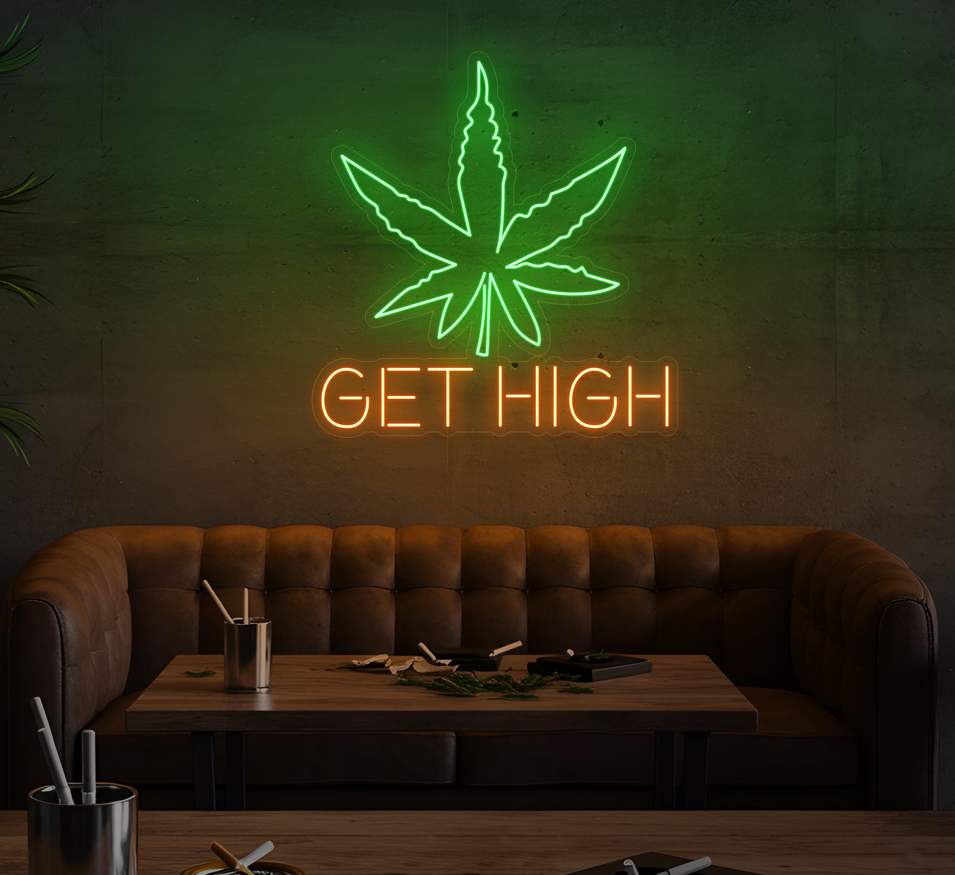 Get High LED Neon Sign