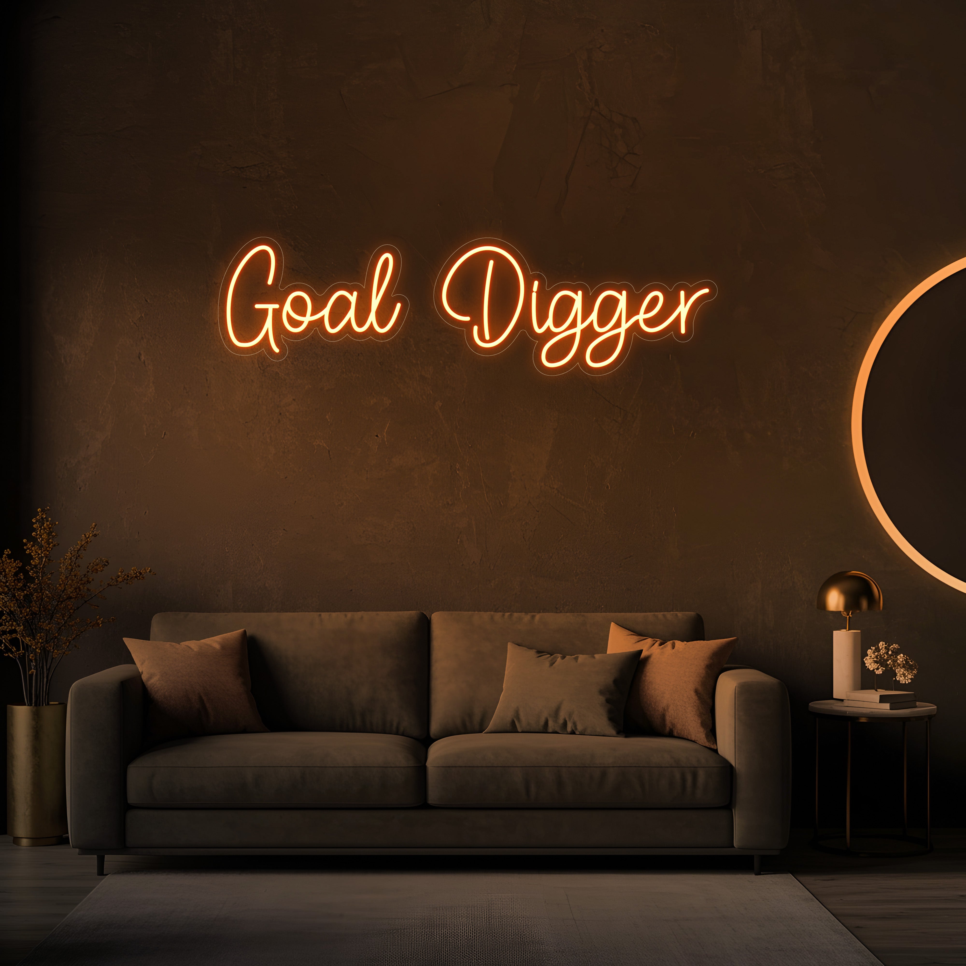 Goal Digger LED Neon Sign