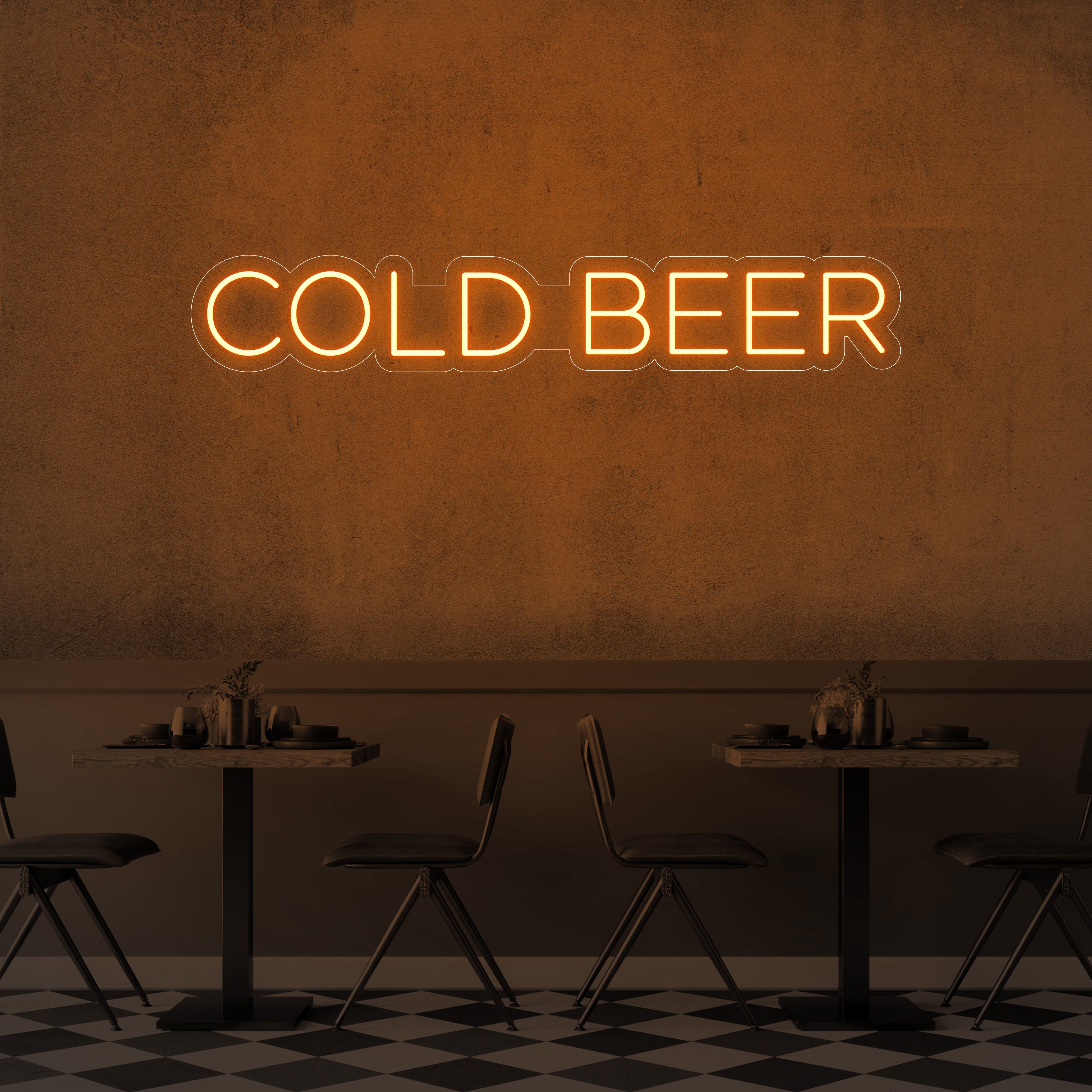 Cold Beer LED Neon Sign