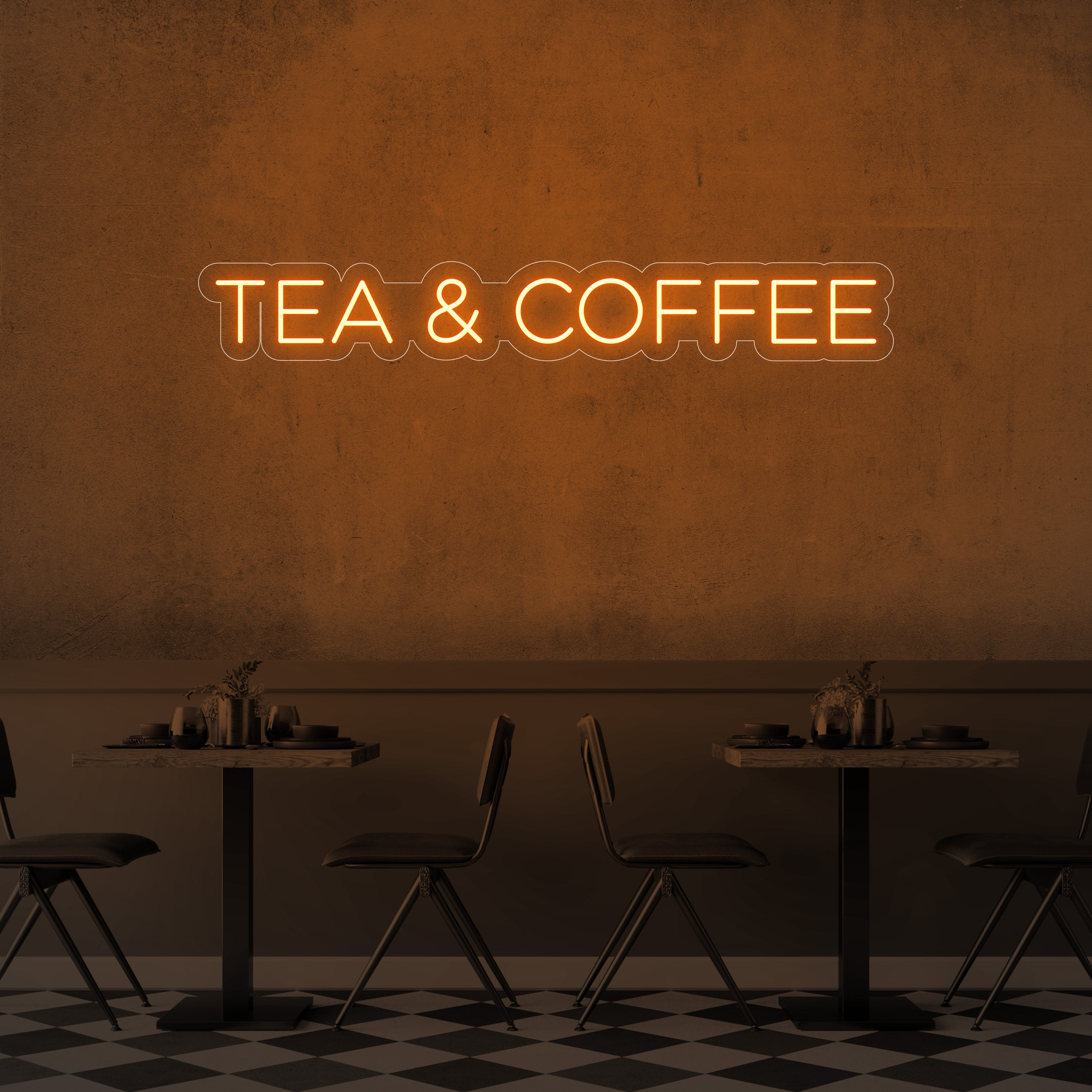 Tea & Coffee LED Neon Sign