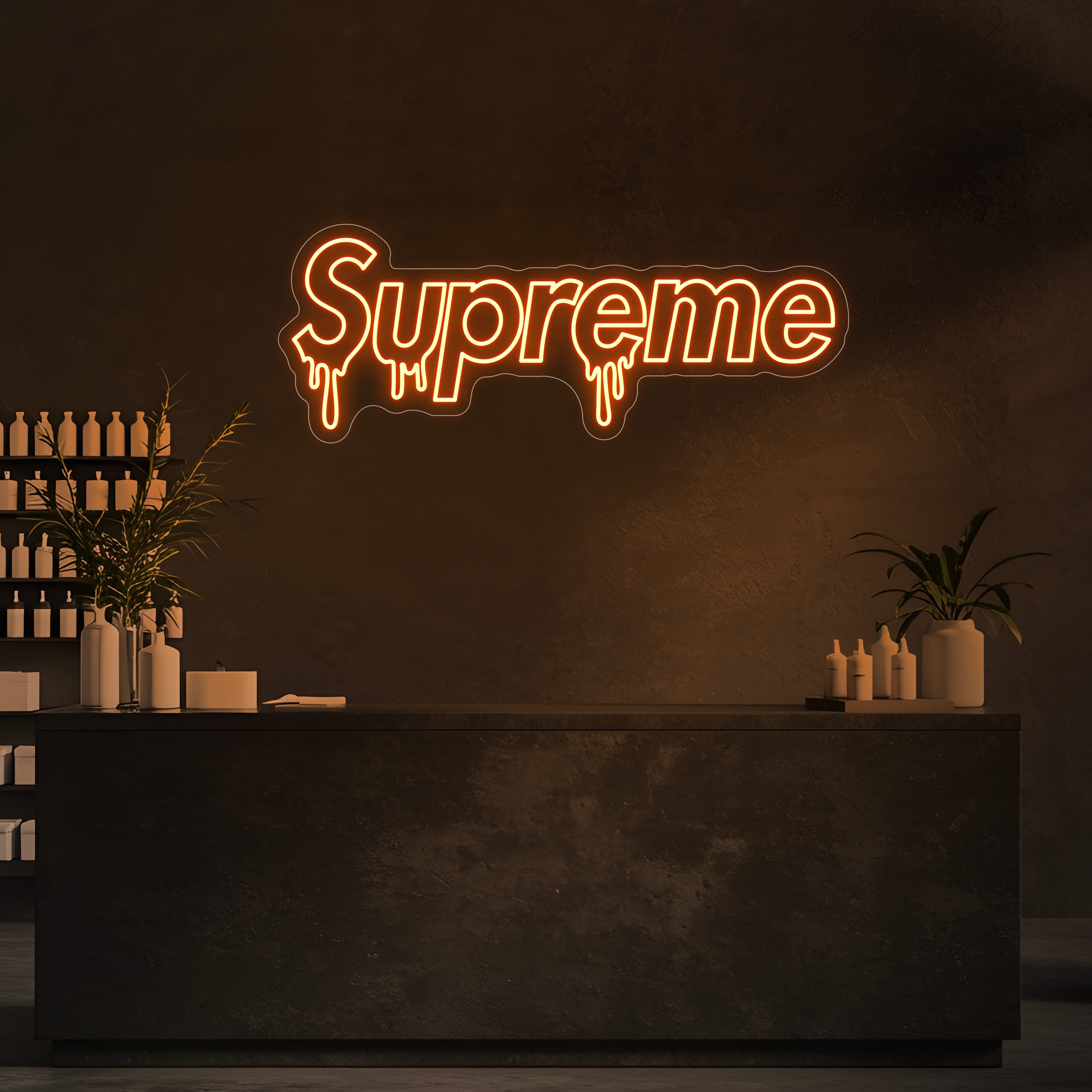 Drip Supreme LED Neon Sign