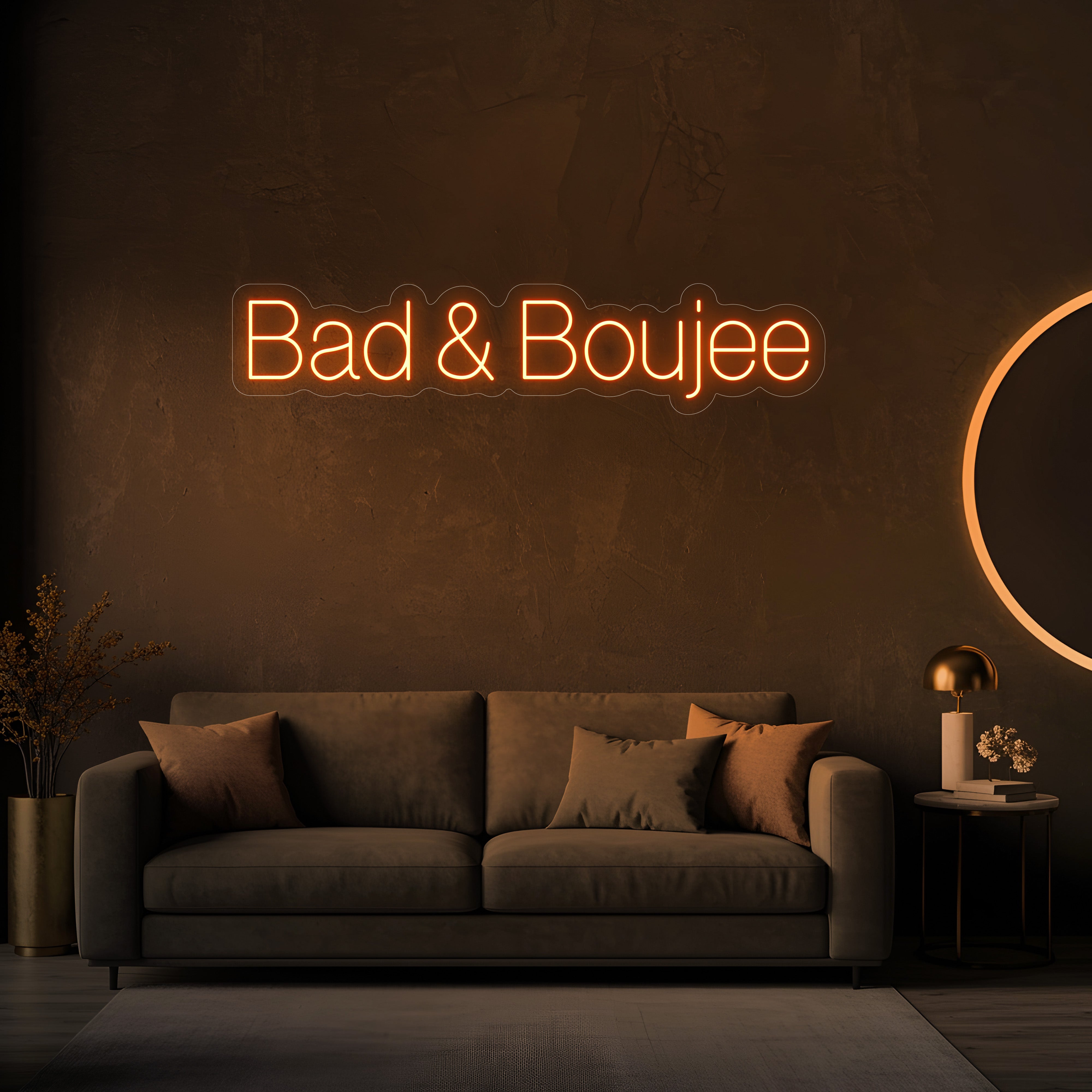 Bad & Boujee LED Neon Sign
