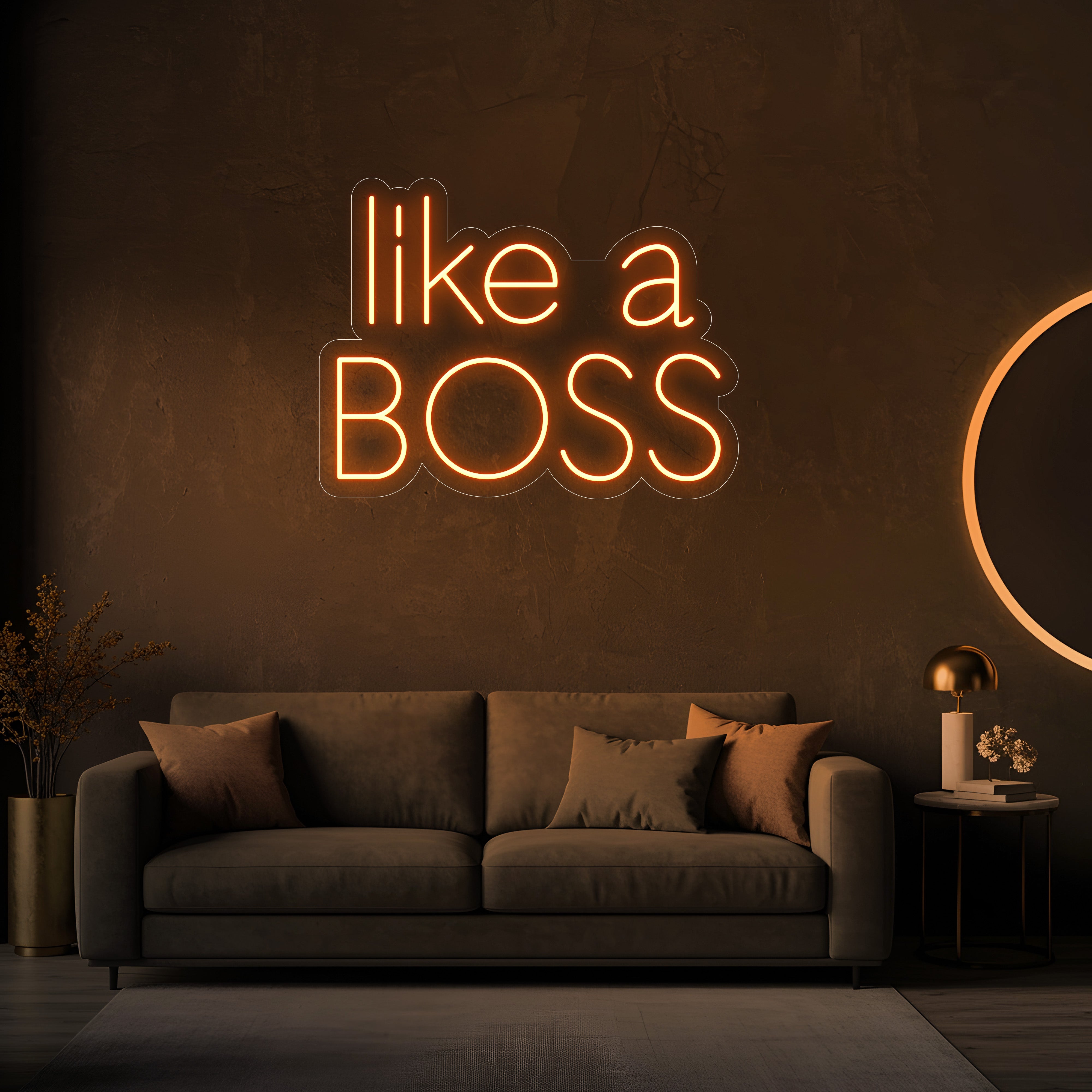 Like a Boss LED Neon Sign