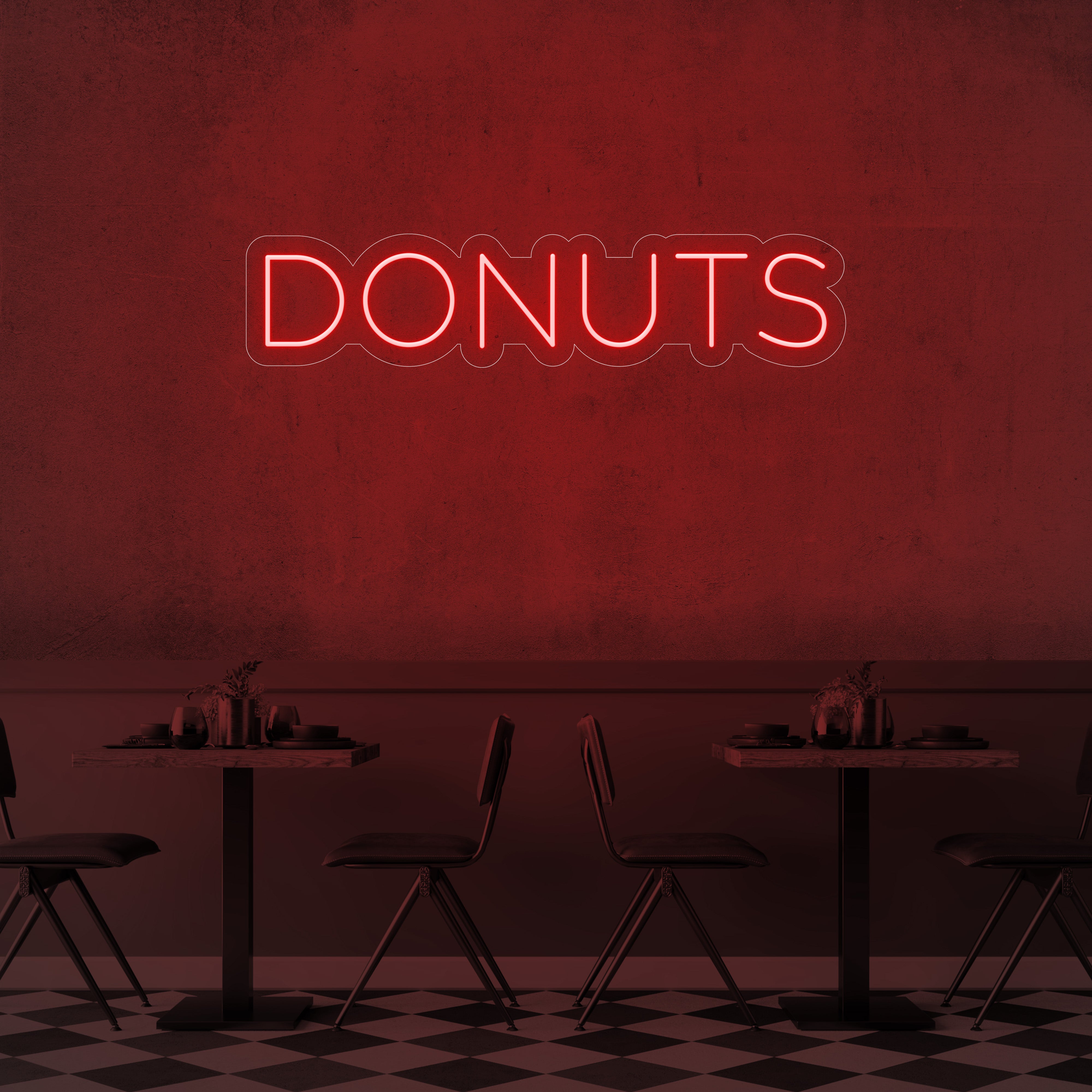 Donuts LED Neon Sign