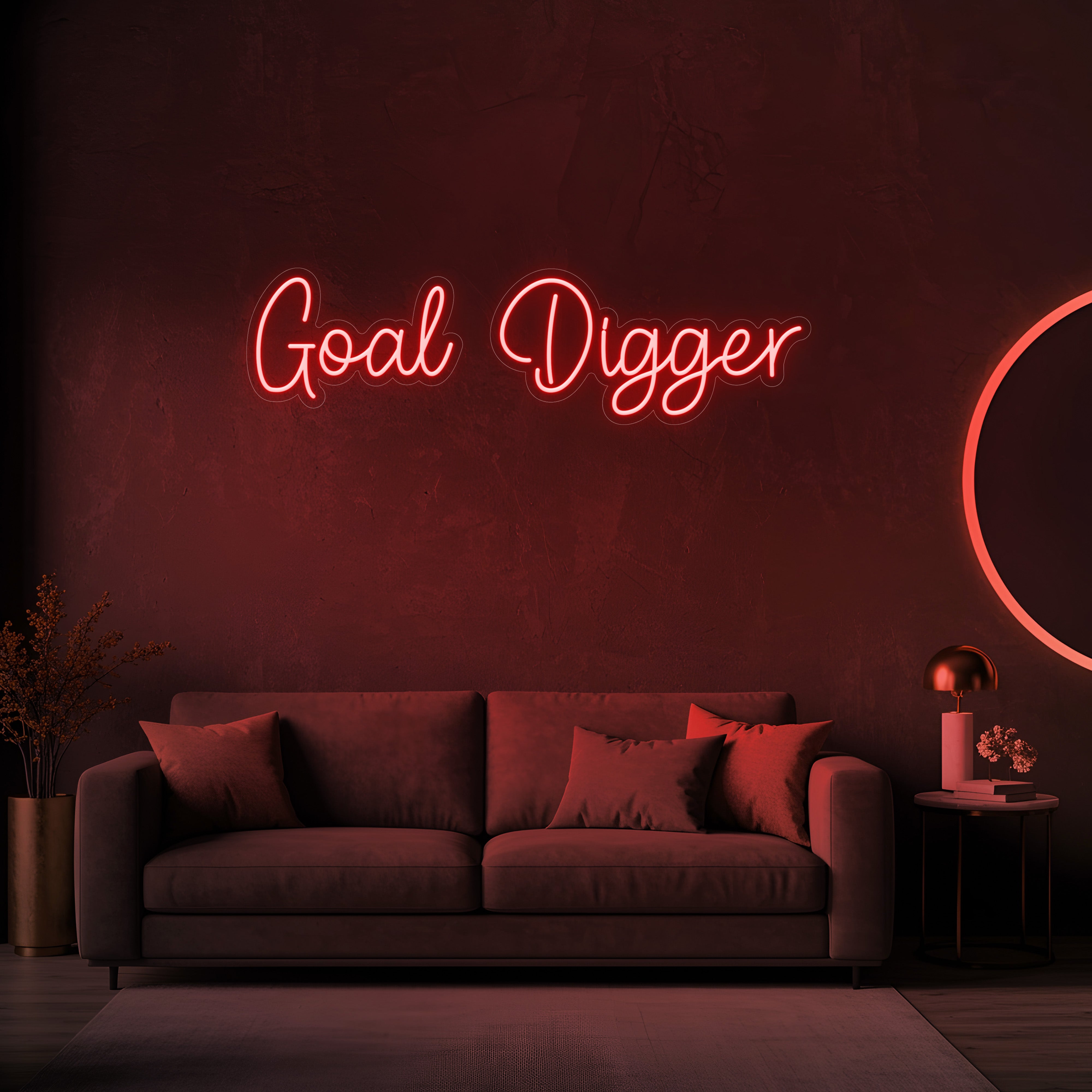 Goal Digger LED Neon Sign