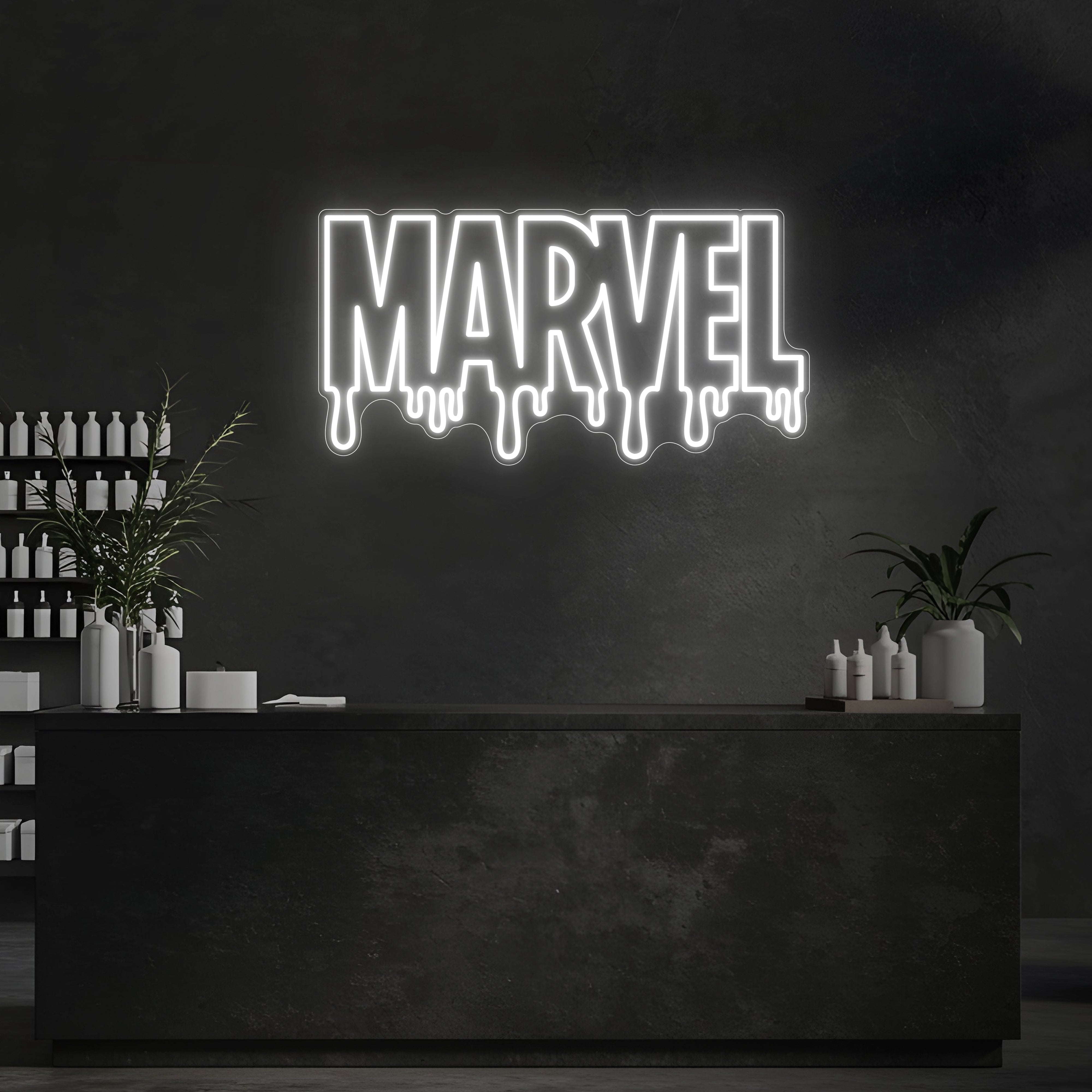 Drip Marvel LED Neon Sign