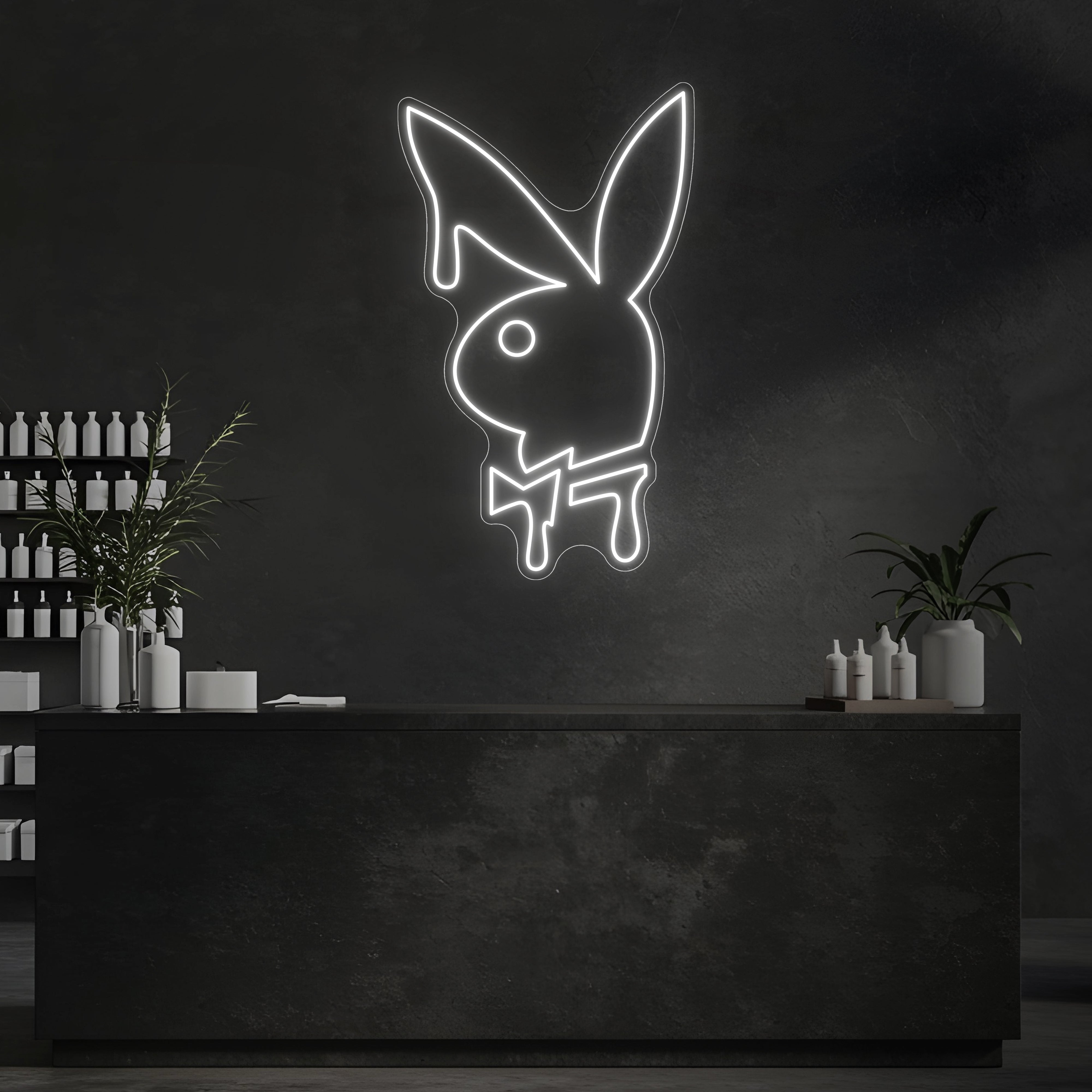 Drip Bunny LED Neon Sign