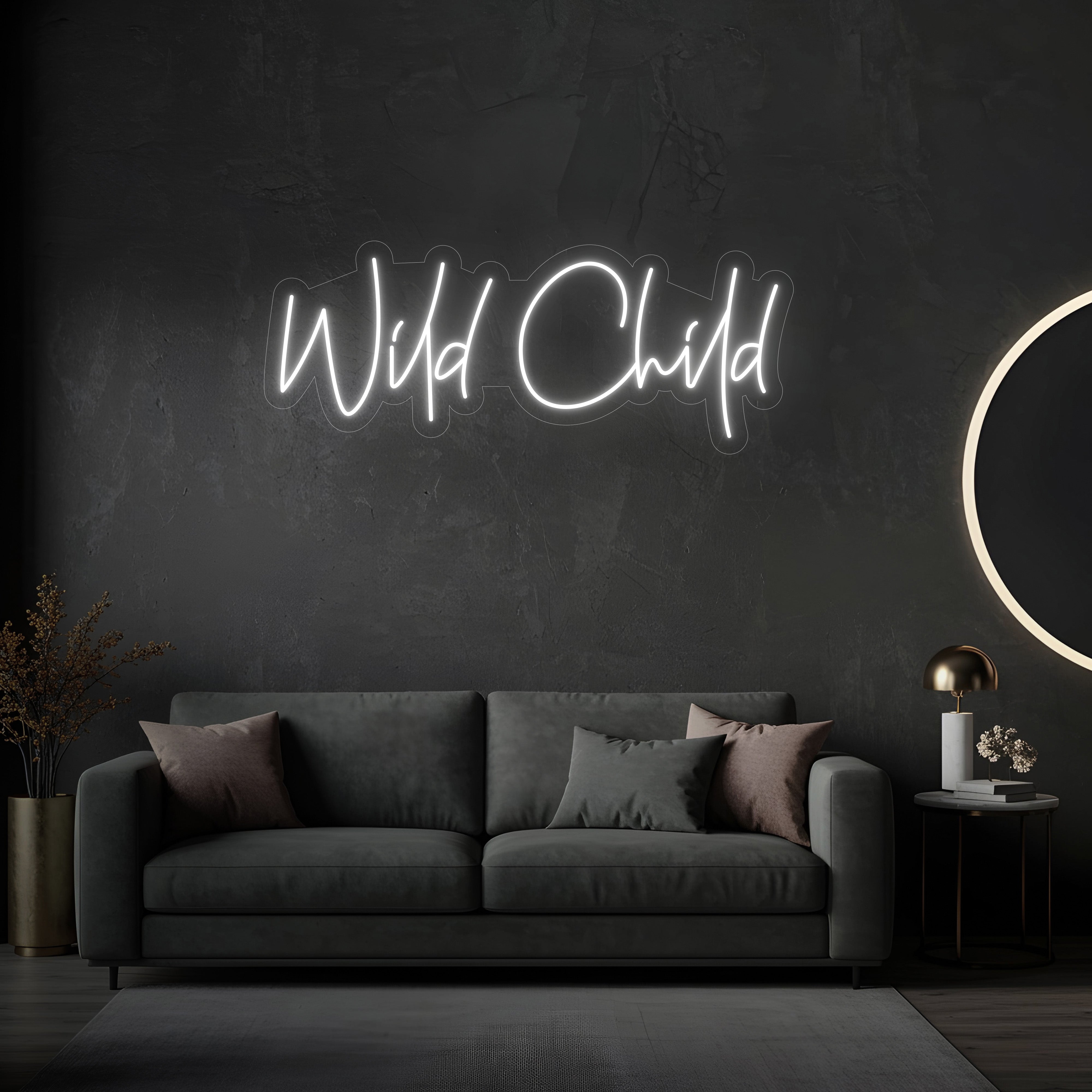 Wild Child LED Neon Sign
