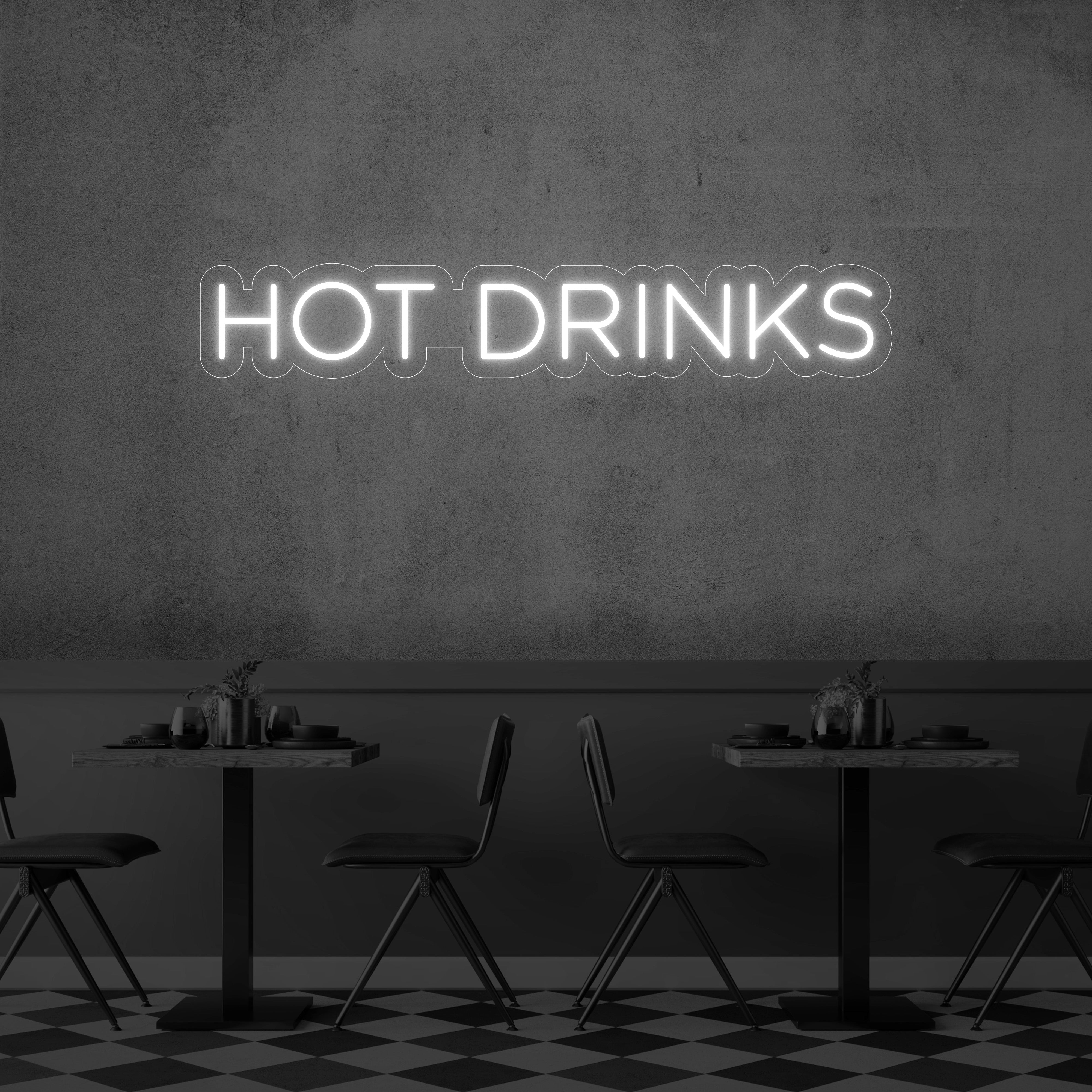 Hot Drinks LED Neon Sign