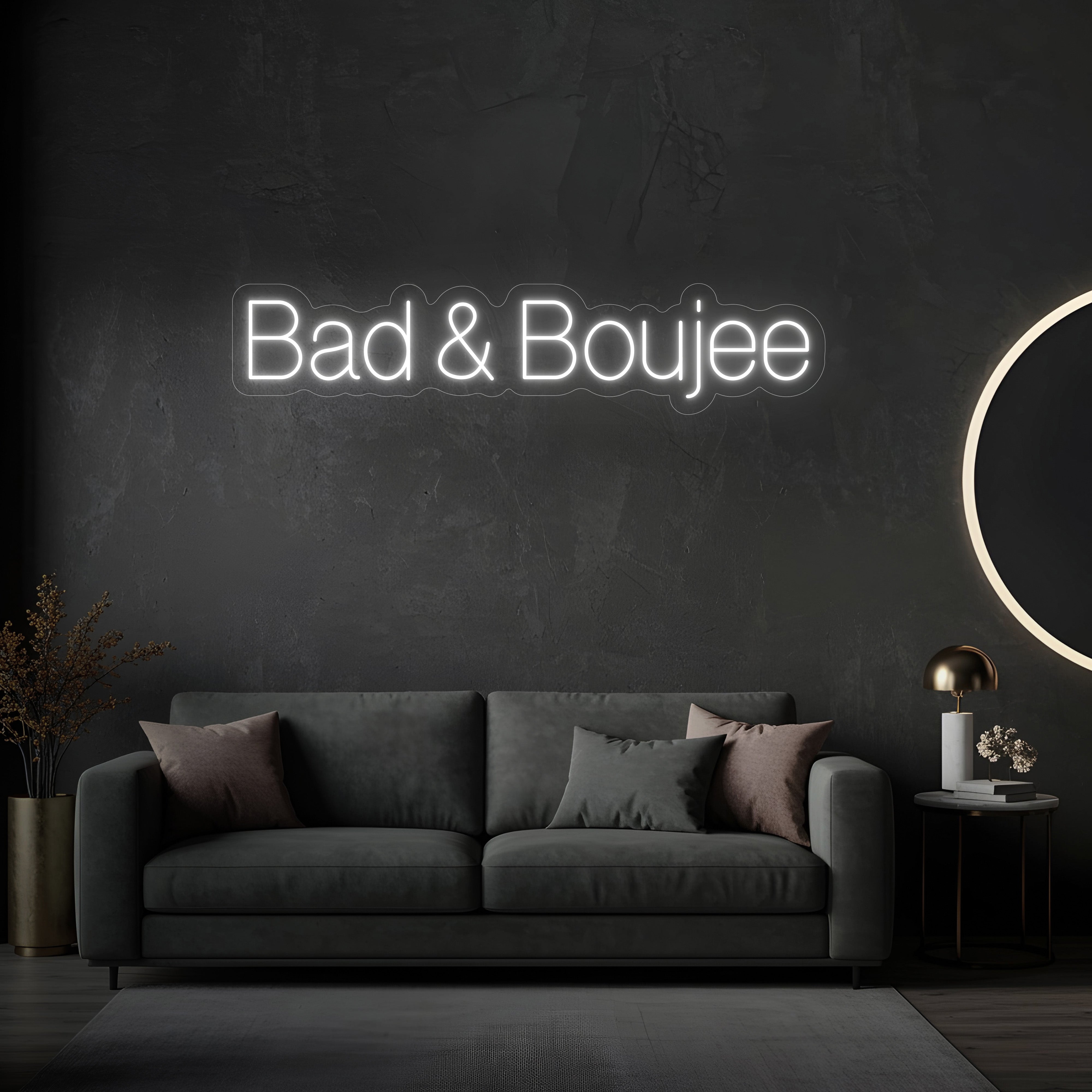 Bad & Boujee LED Neon Sign