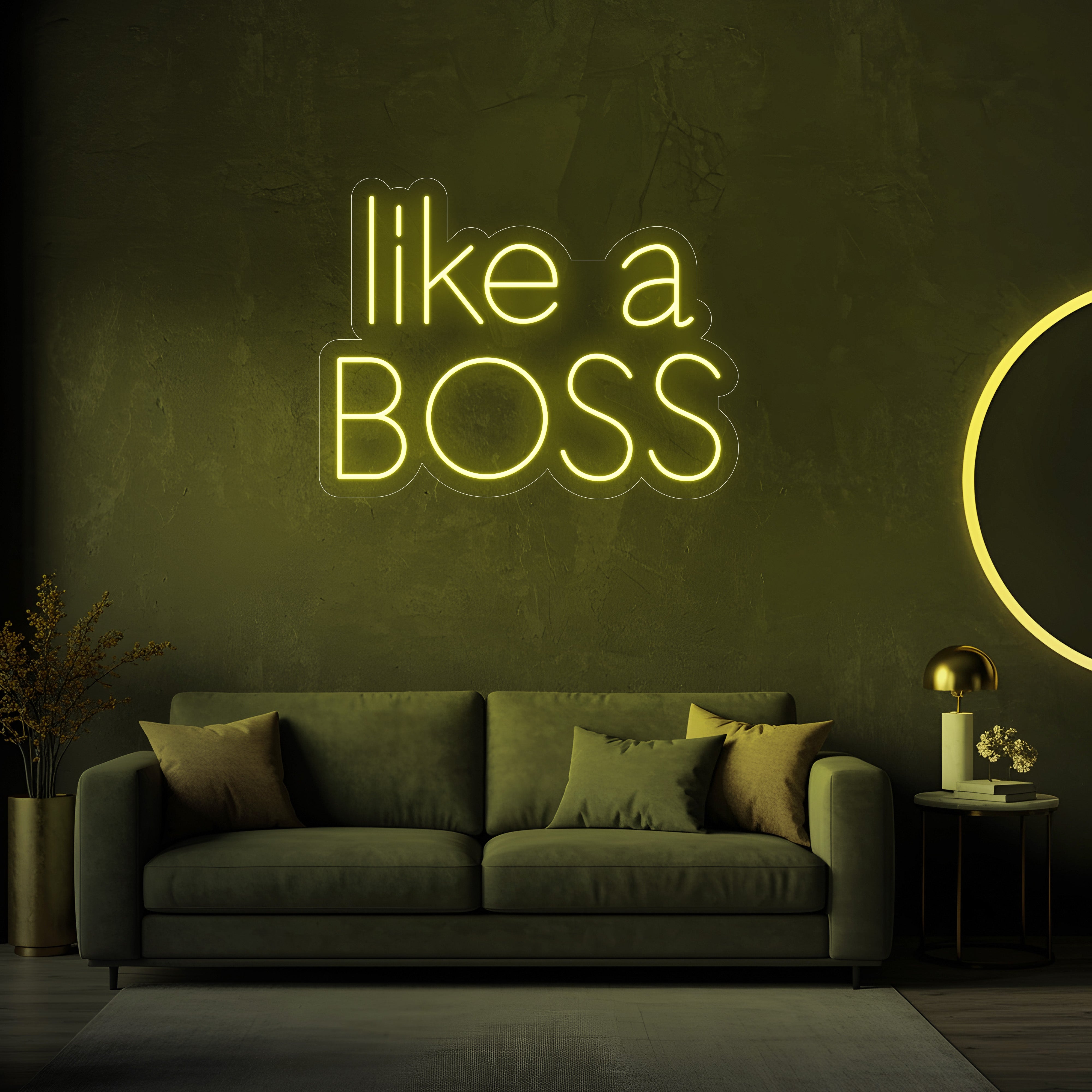 Like a Boss LED Neon Sign