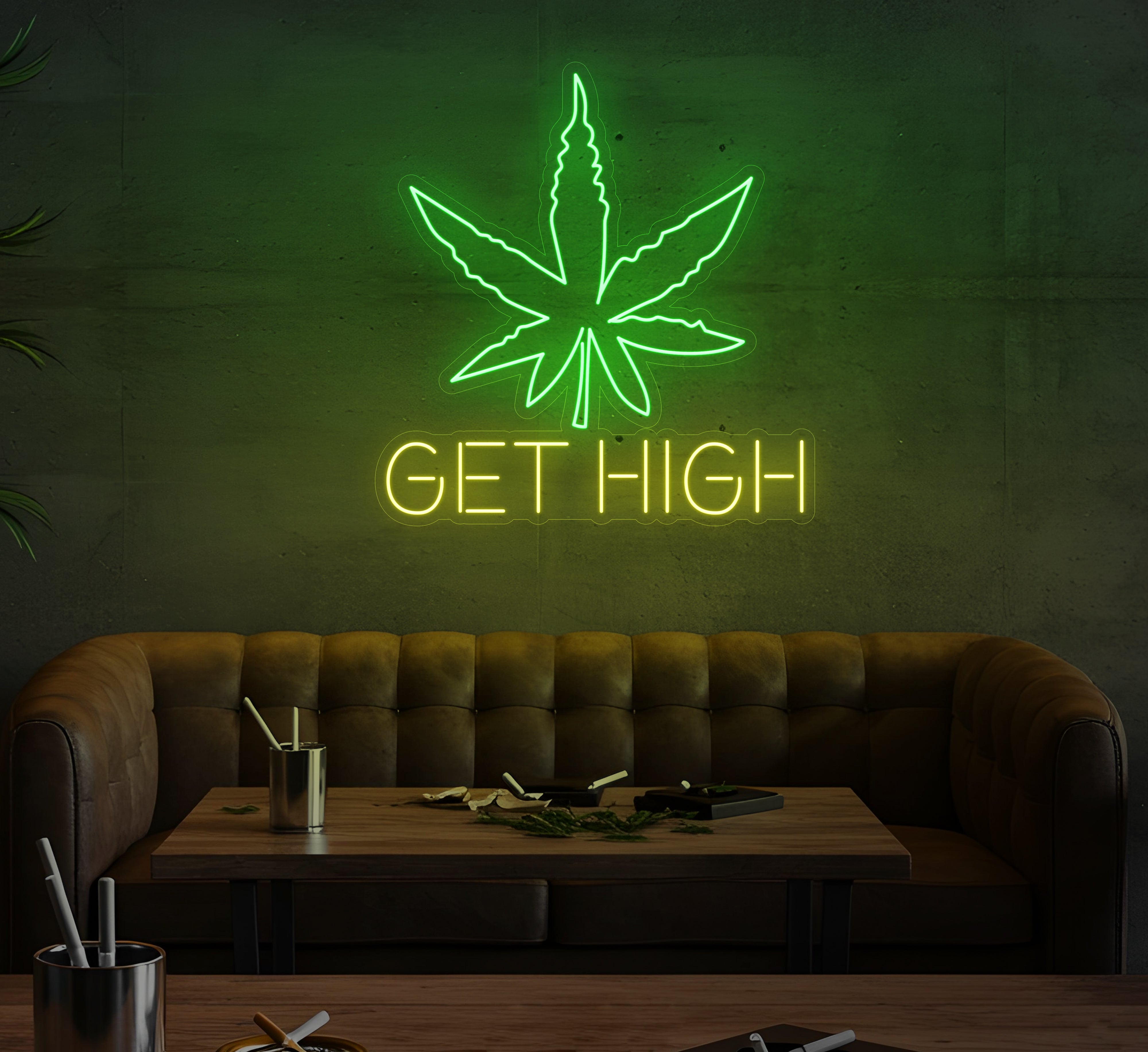 Get High LED Neon Sign