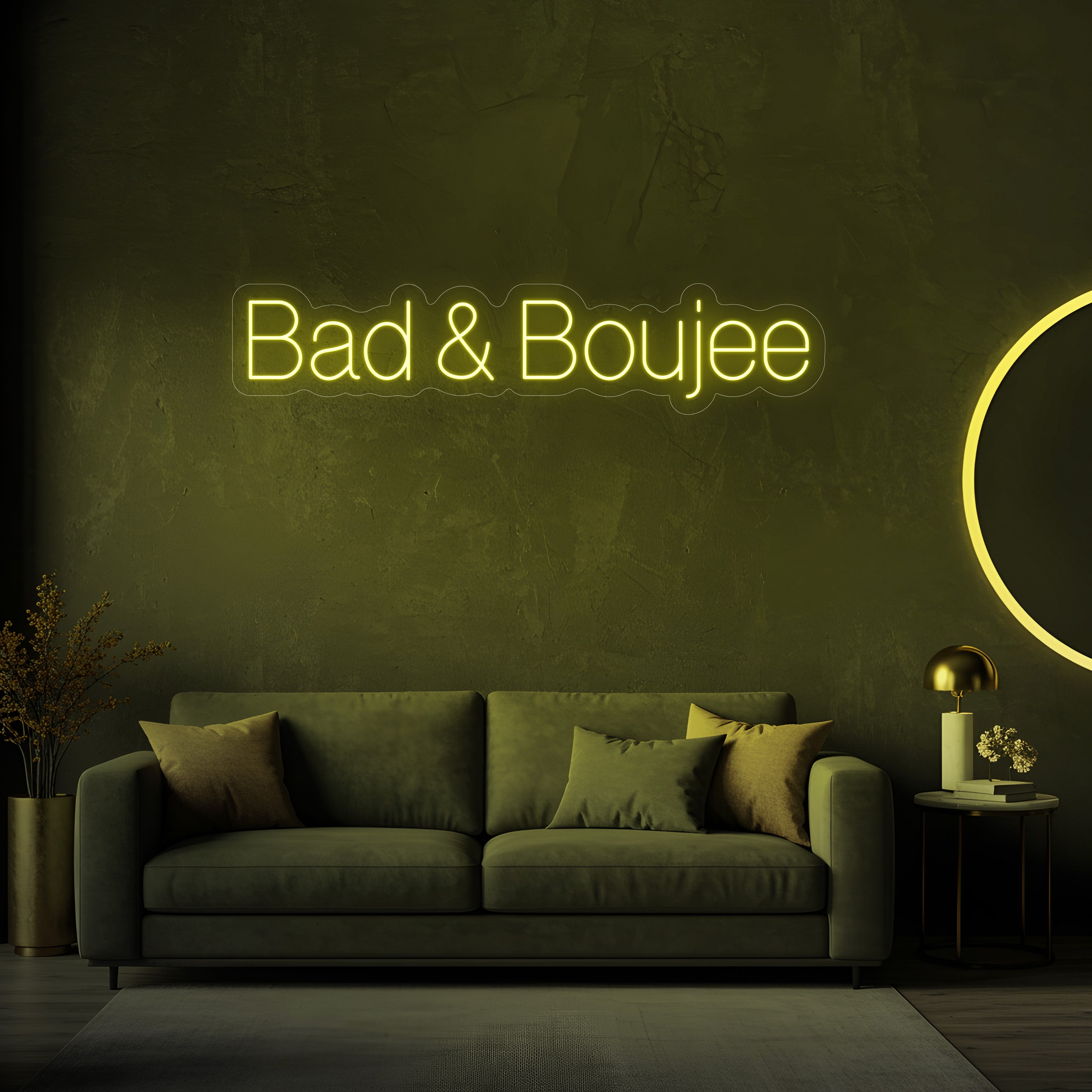 Bad & Boujee LED Neon Sign