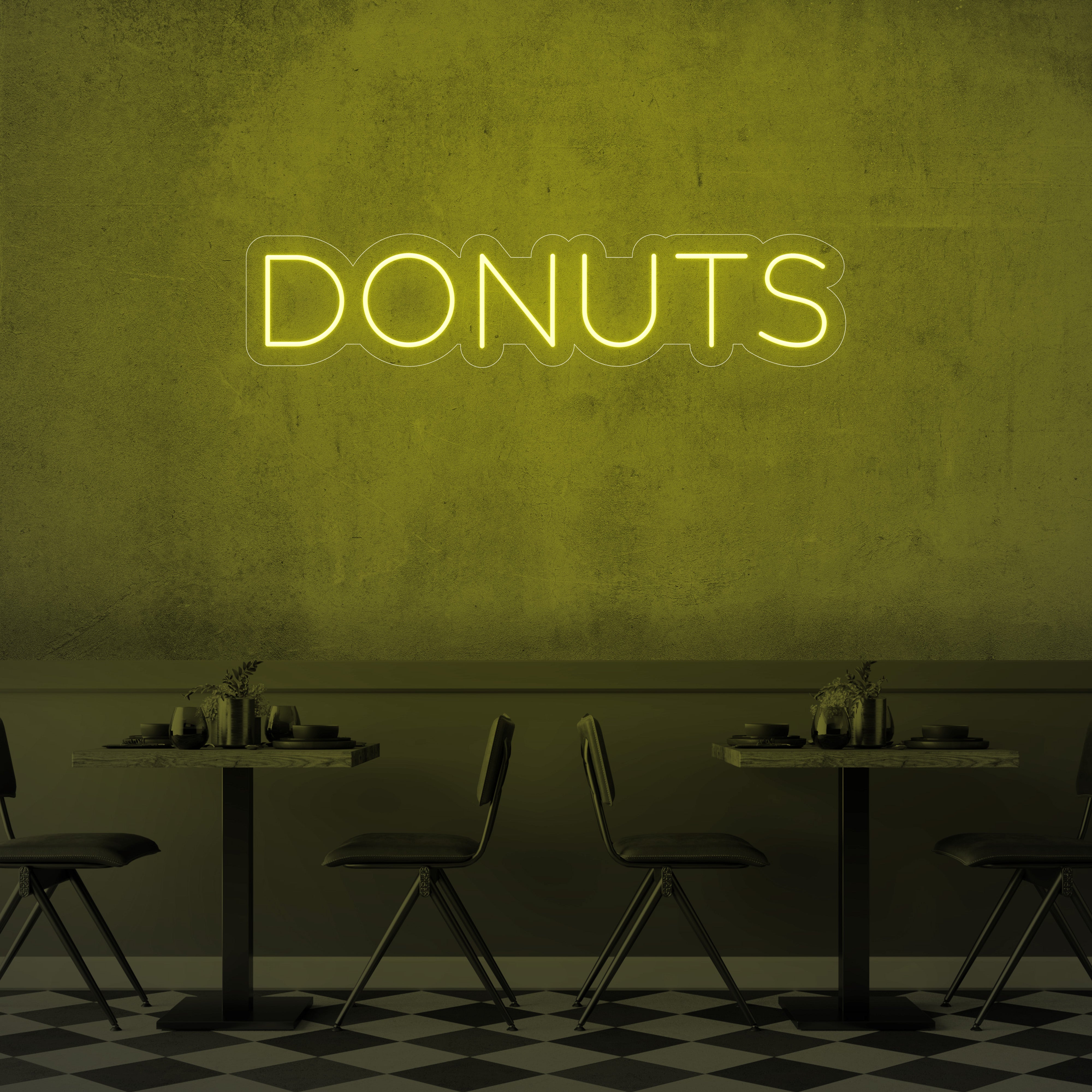Donuts LED Neon Sign