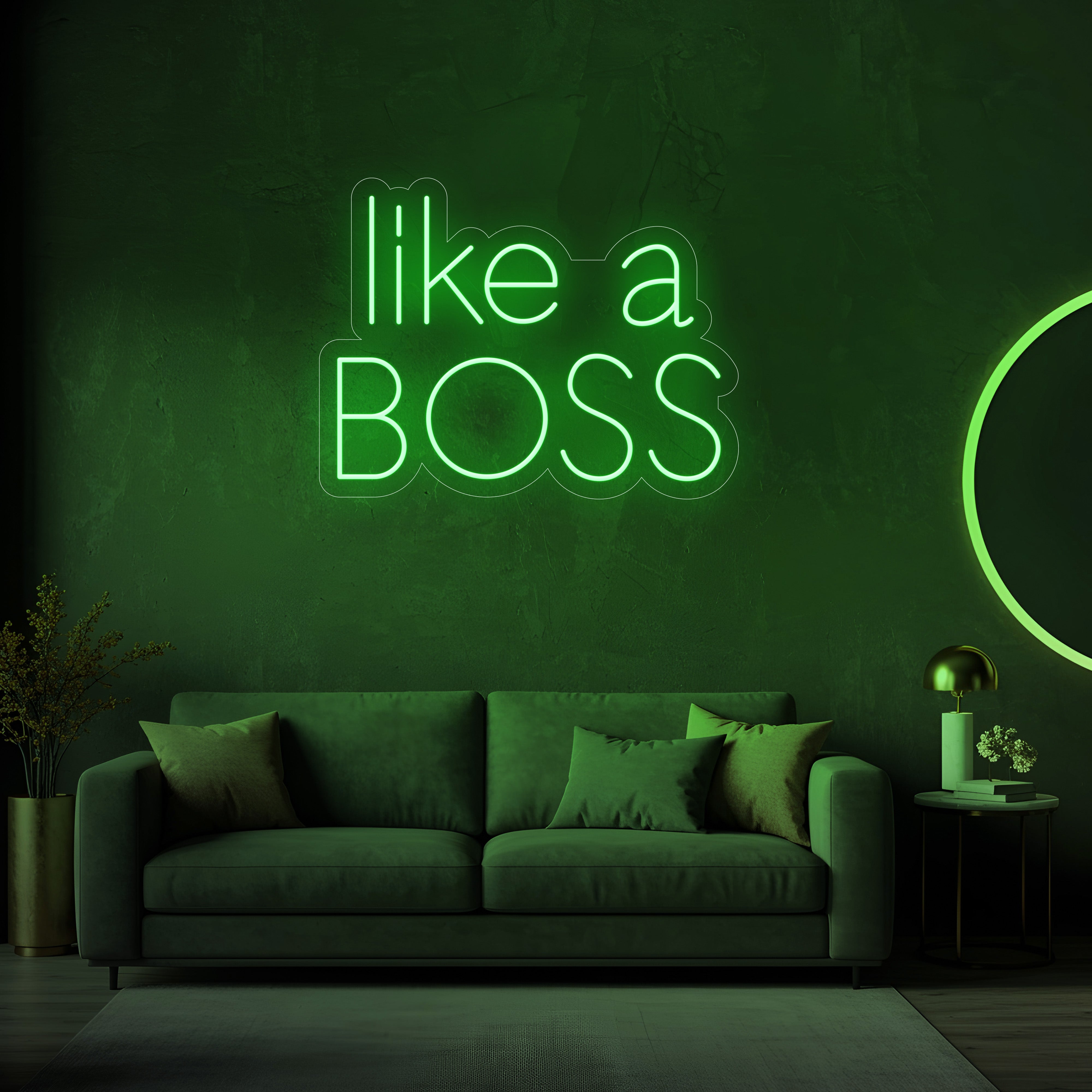 Like a Boss LED Neon Sign