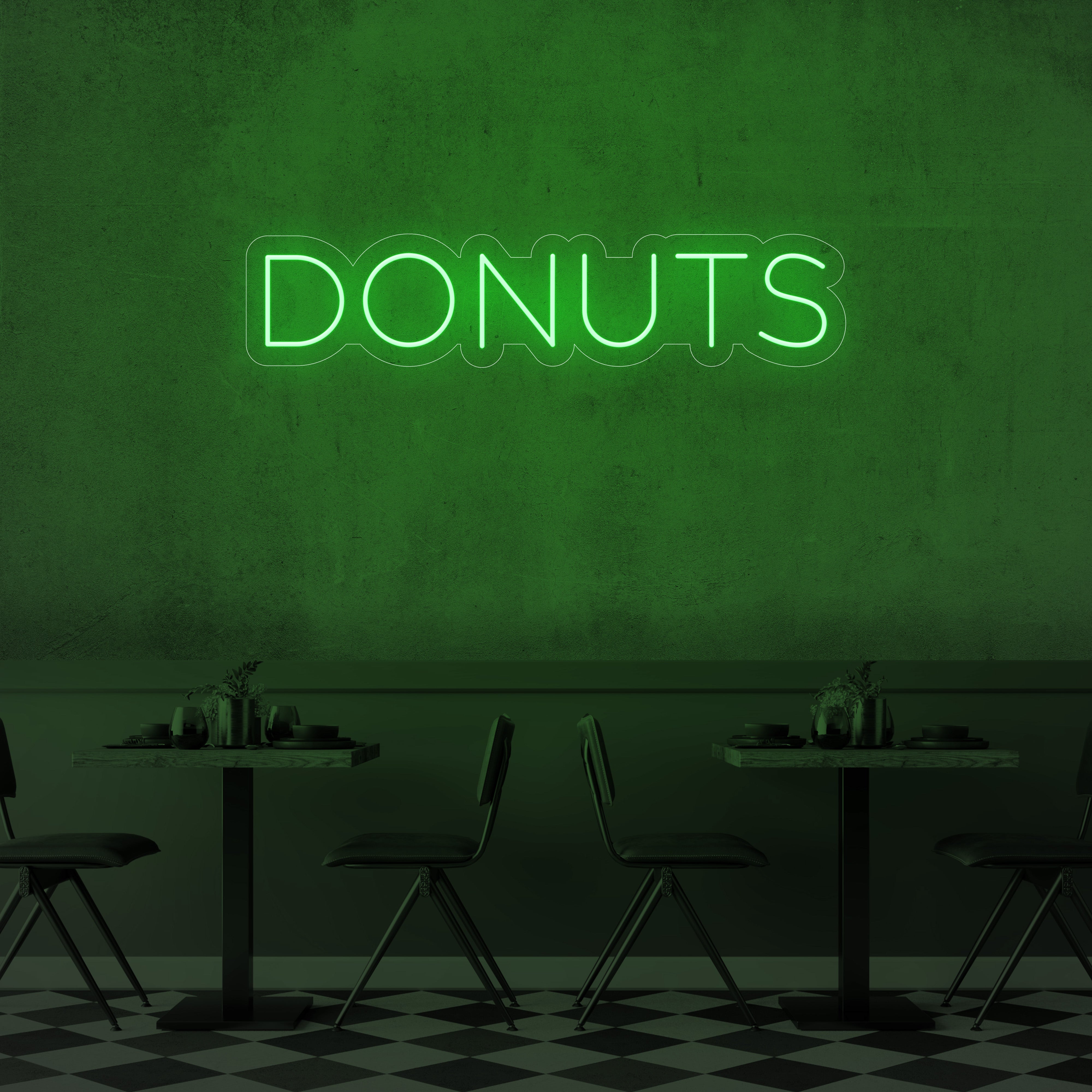 Donuts LED Neon Sign