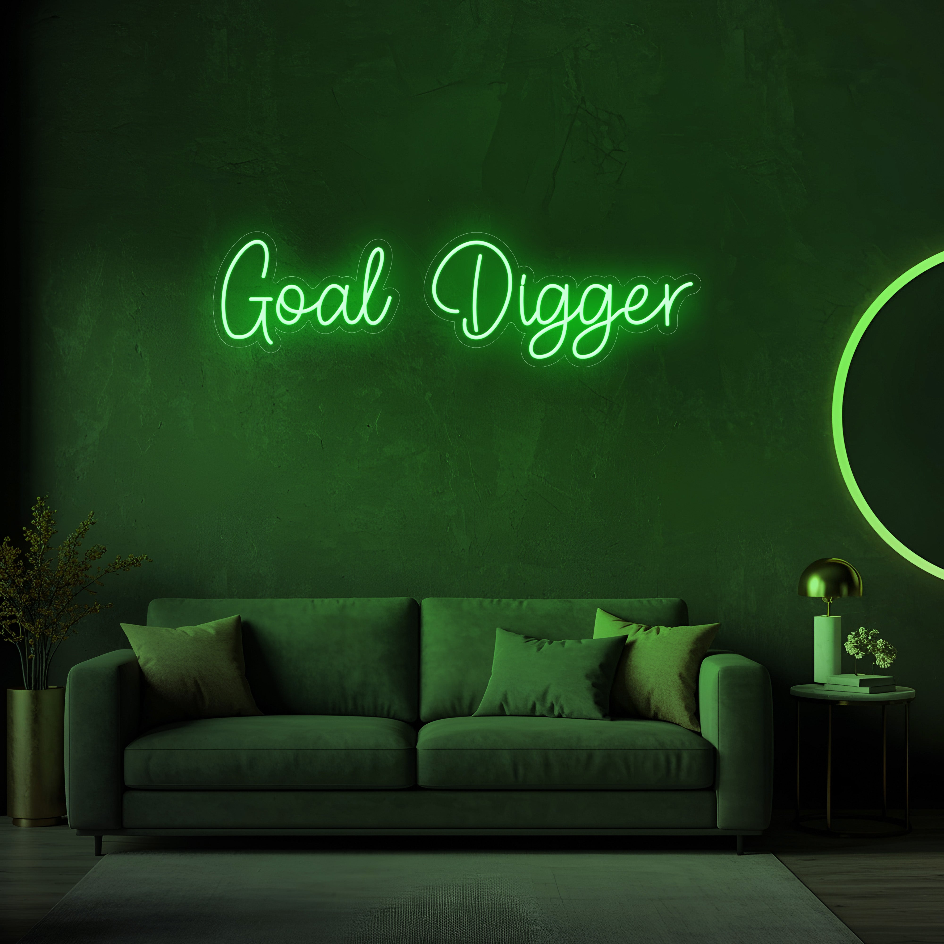 Goal Digger LED Neon Sign