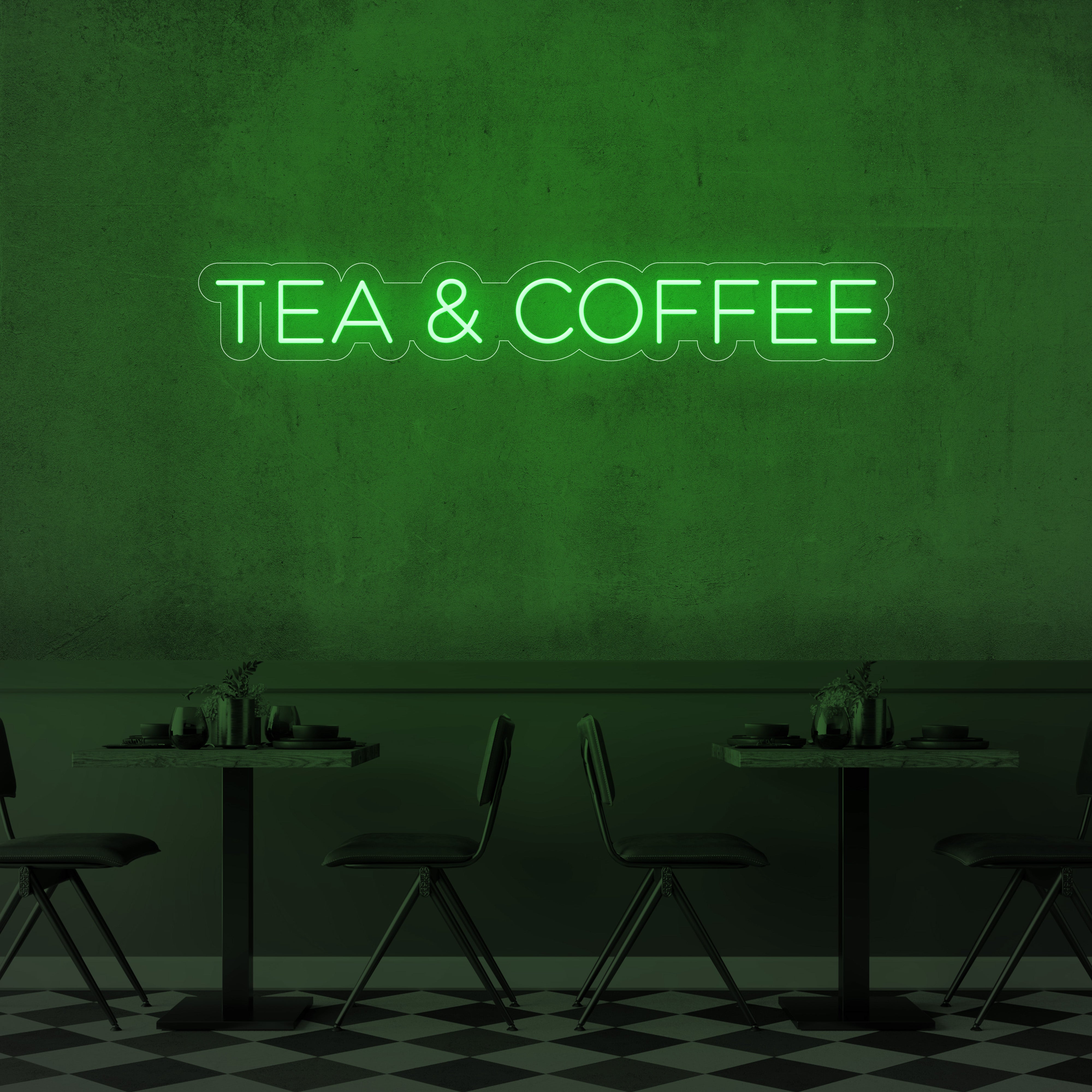 Tea & Coffee LED Neon Sign