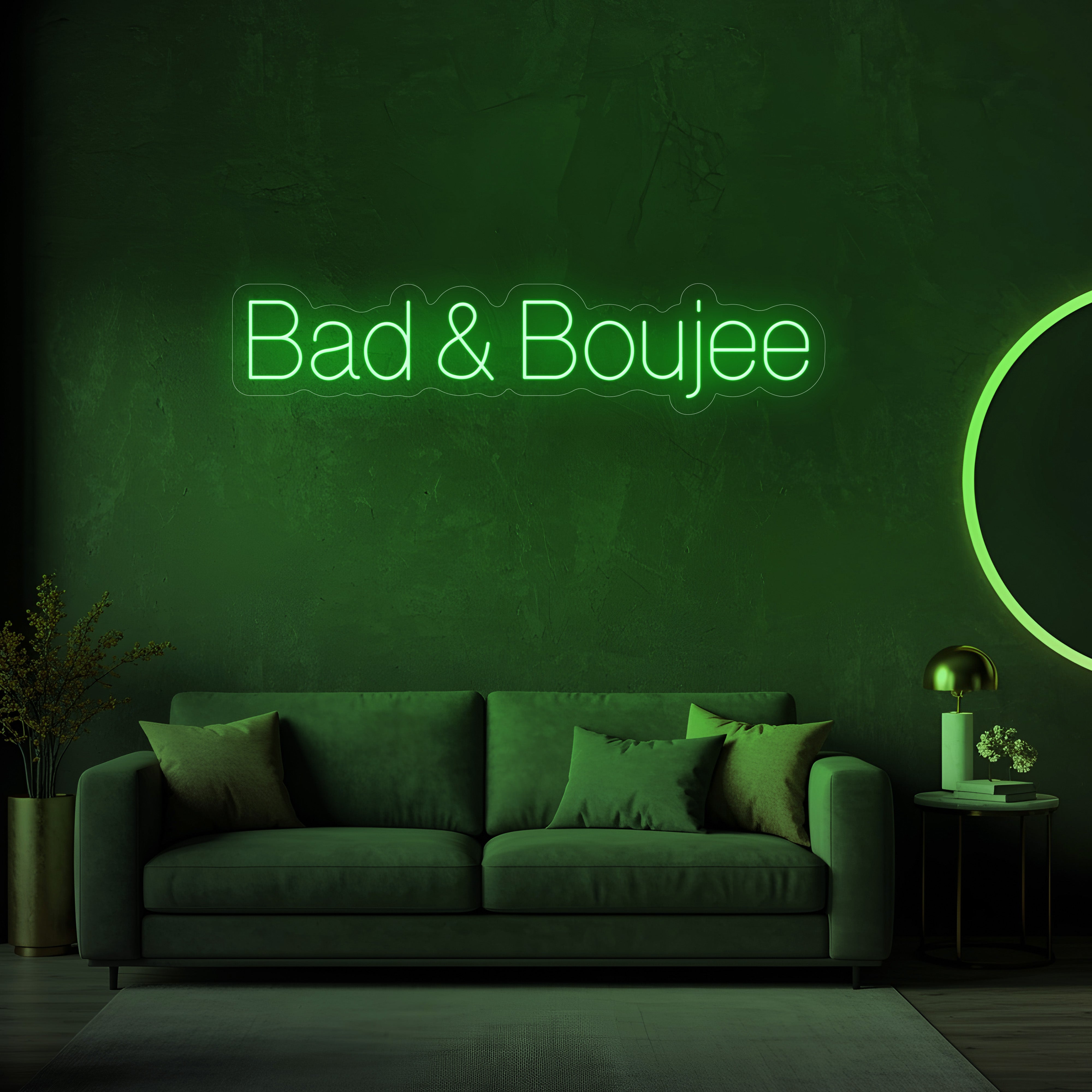 Bad & Boujee LED Neon Sign