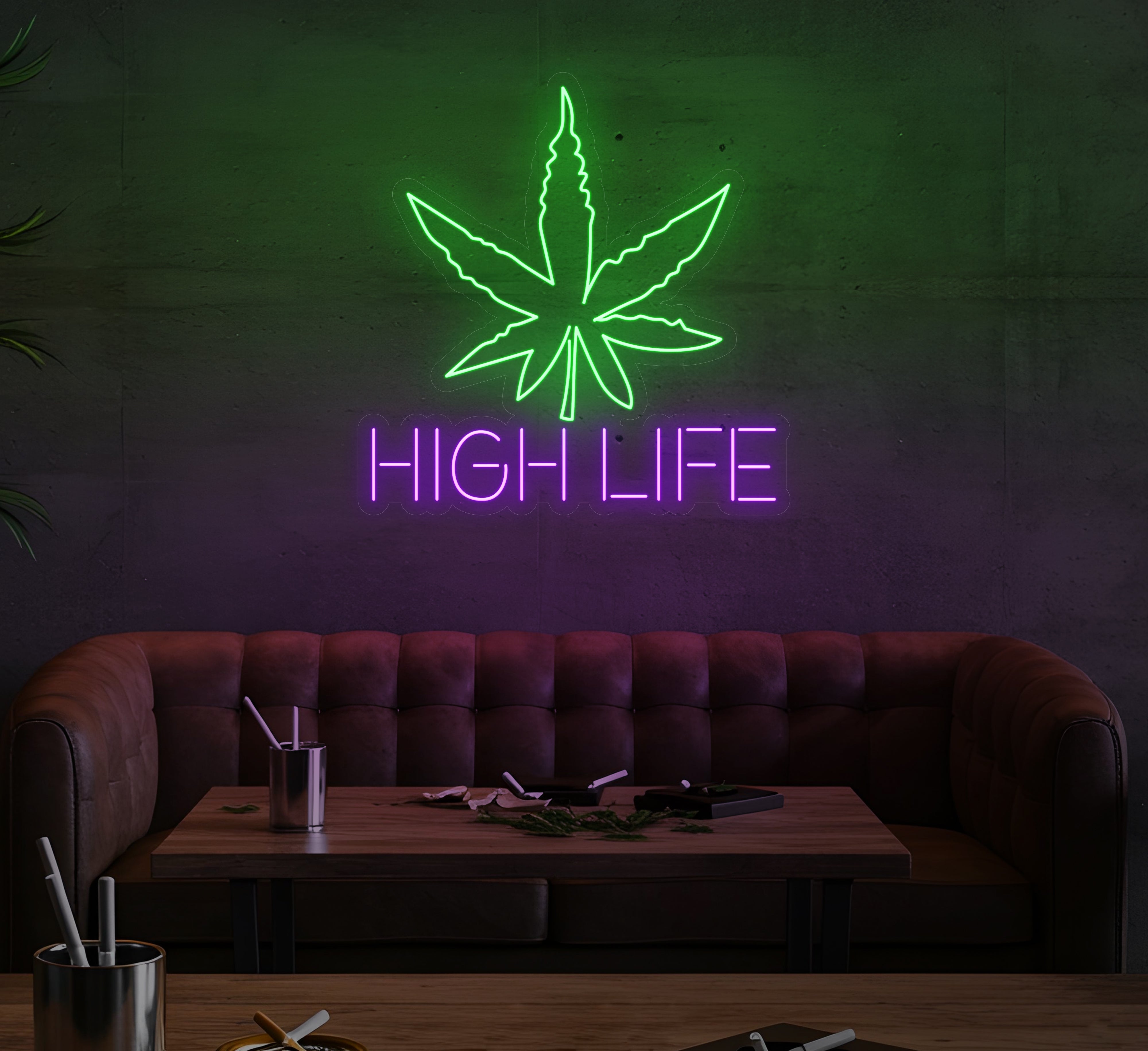 High Life LED Neon Sign