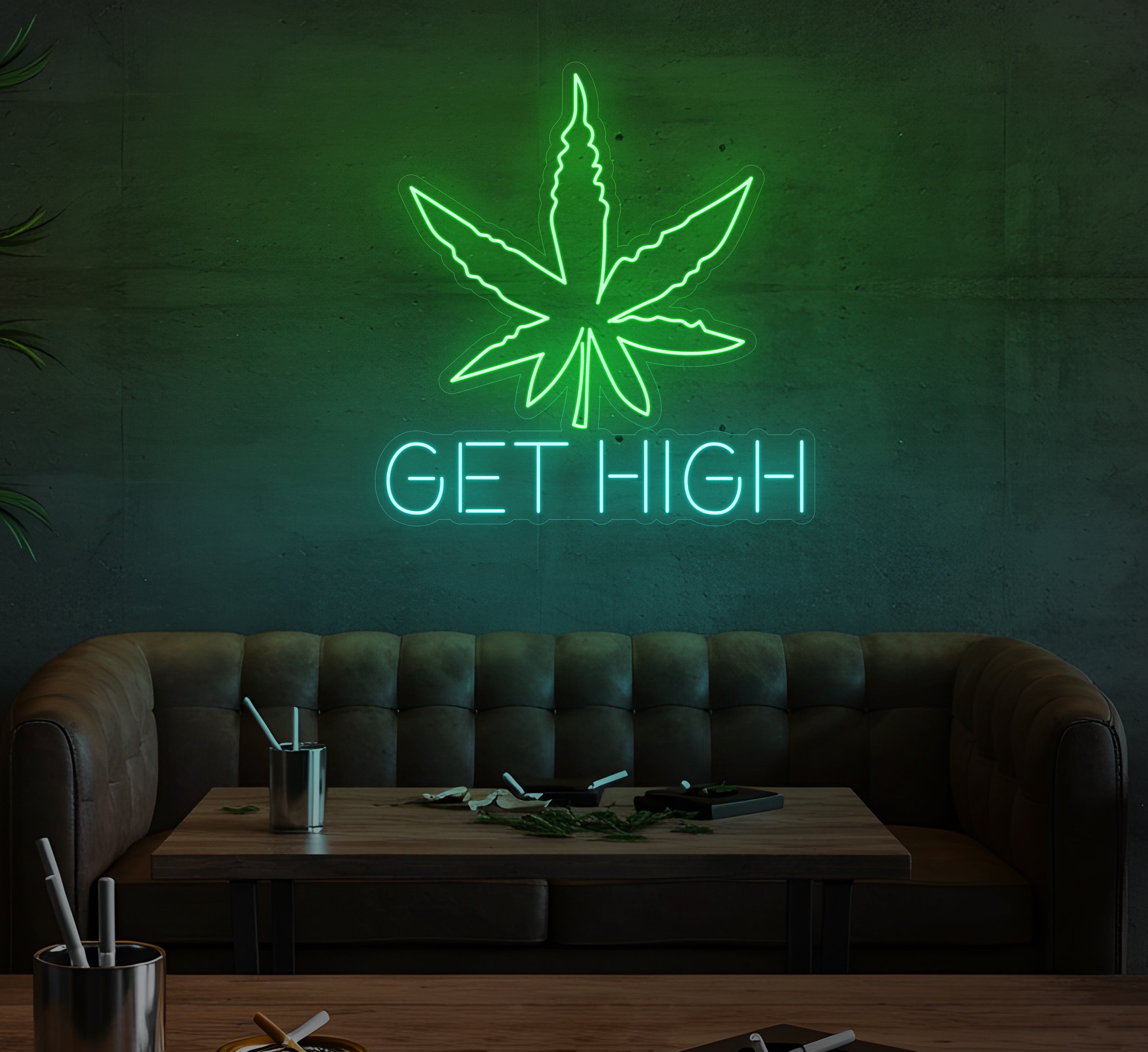 Get High LED Neon Sign