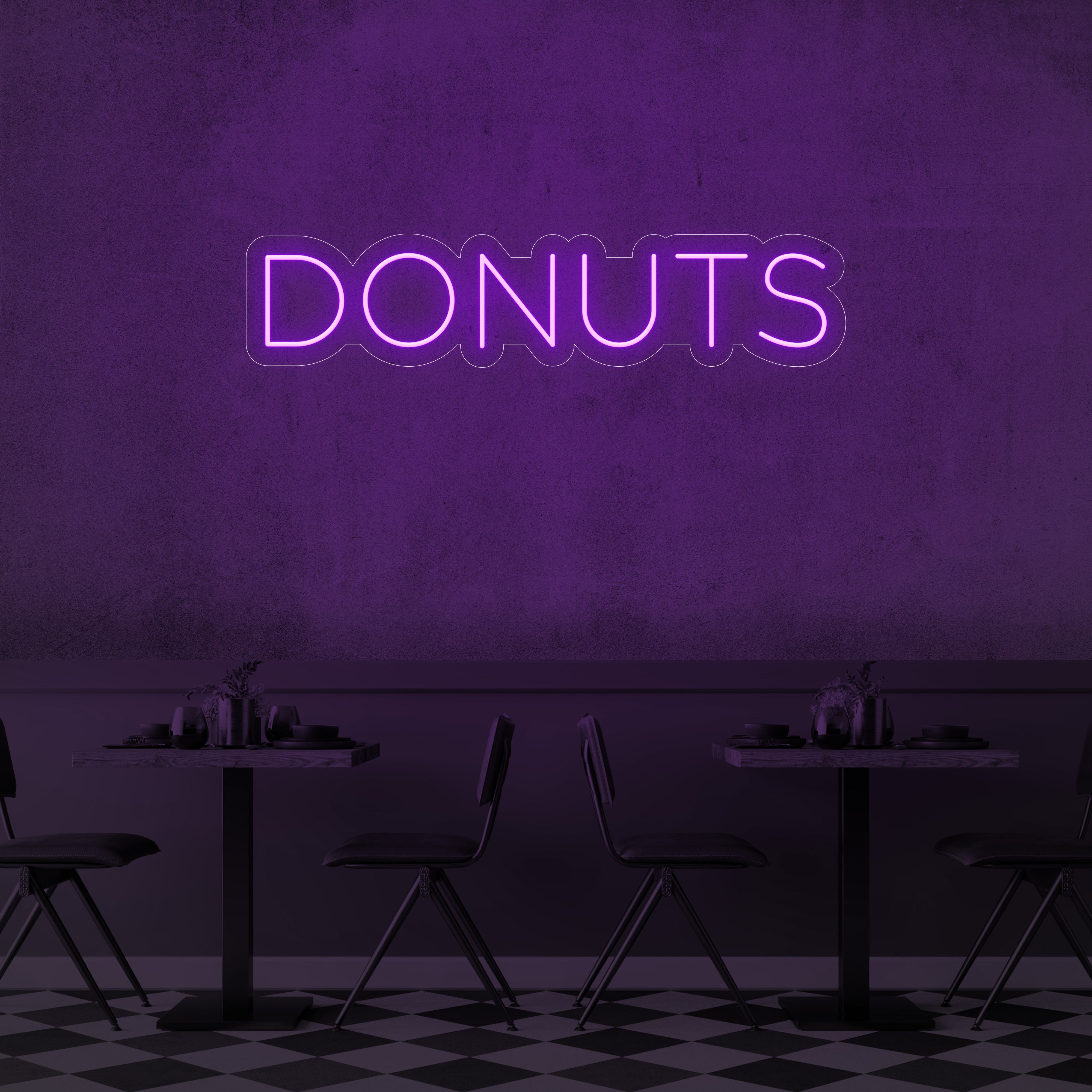 Donuts LED Neon Sign