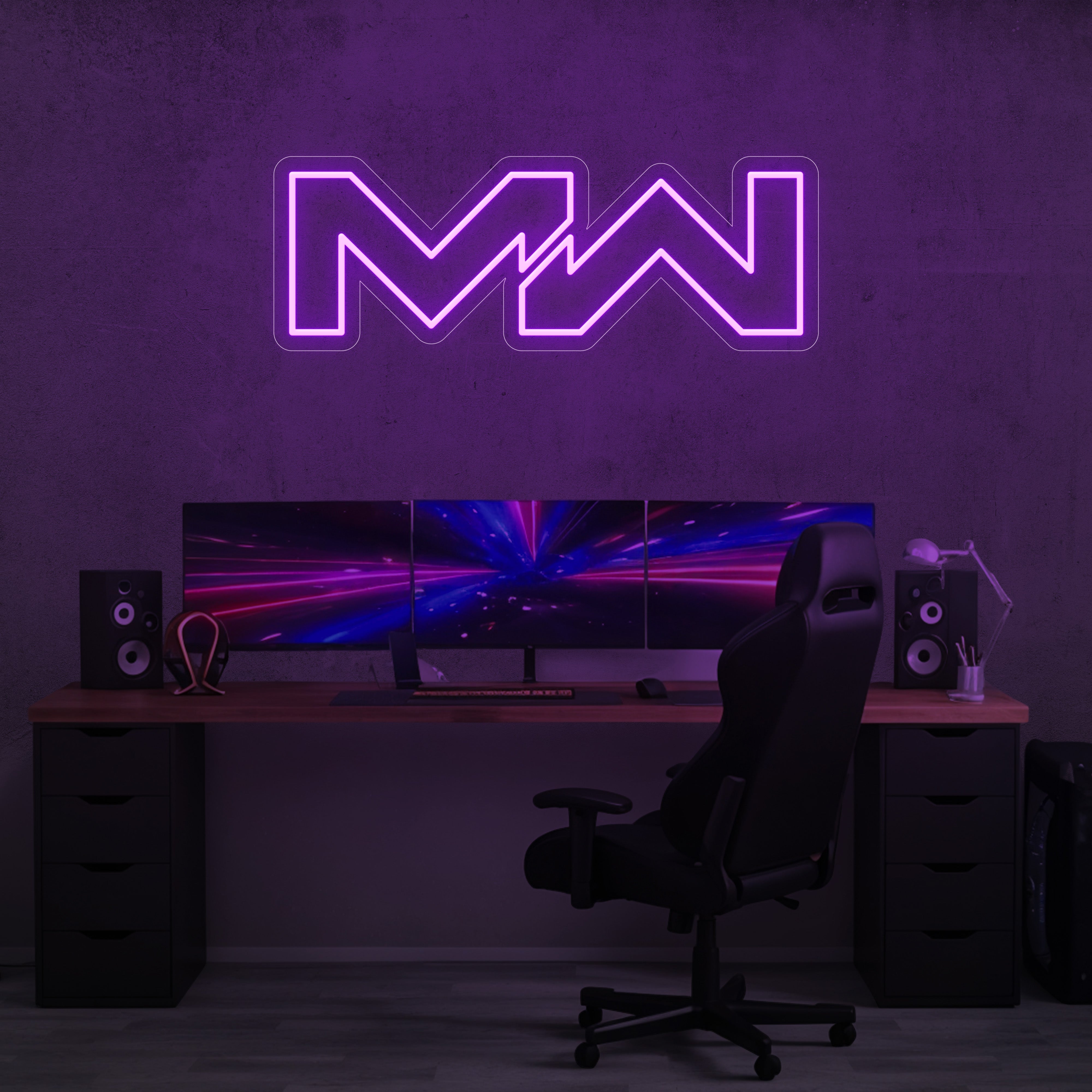 MW Logo LED Neon Sign