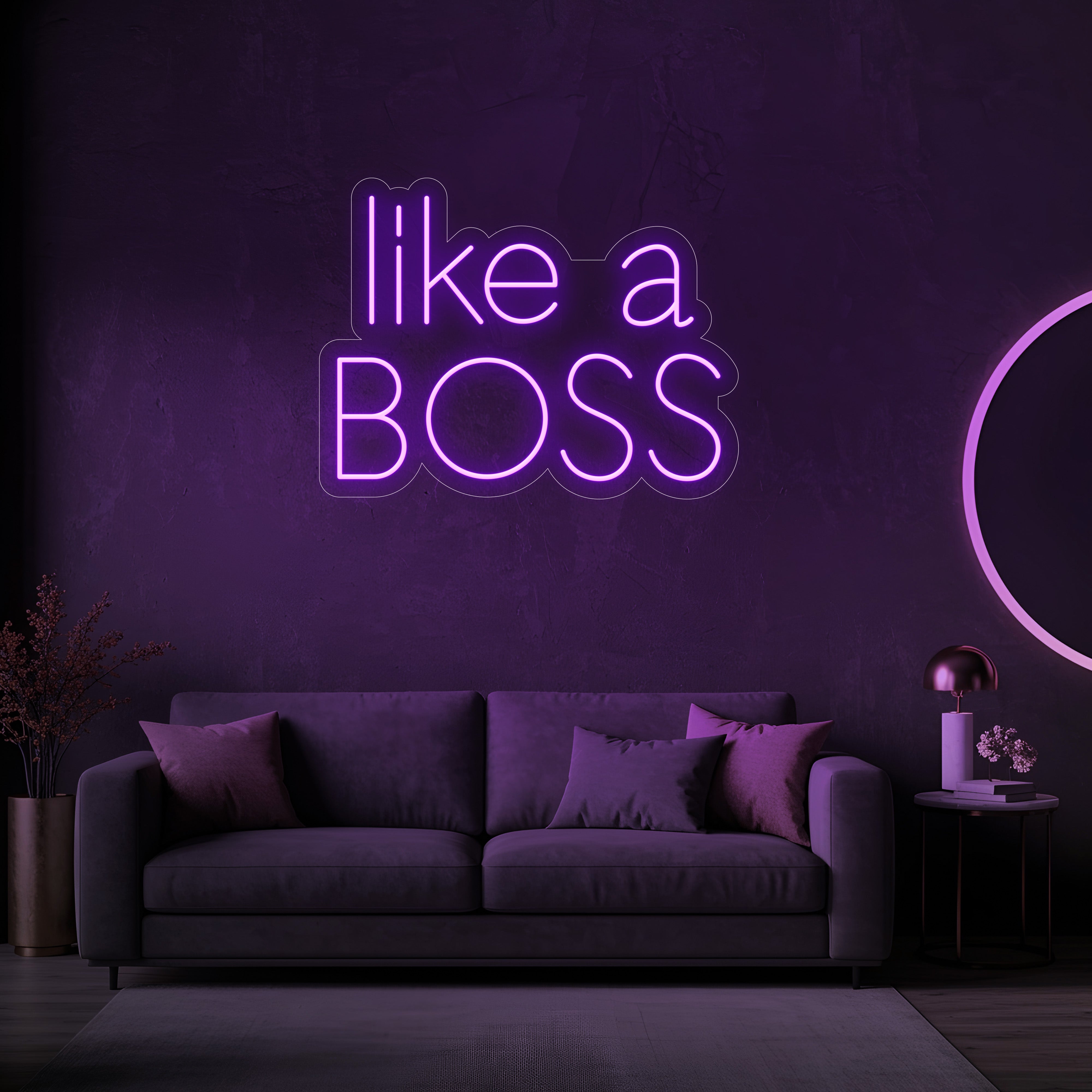 Like a Boss LED Neon Sign