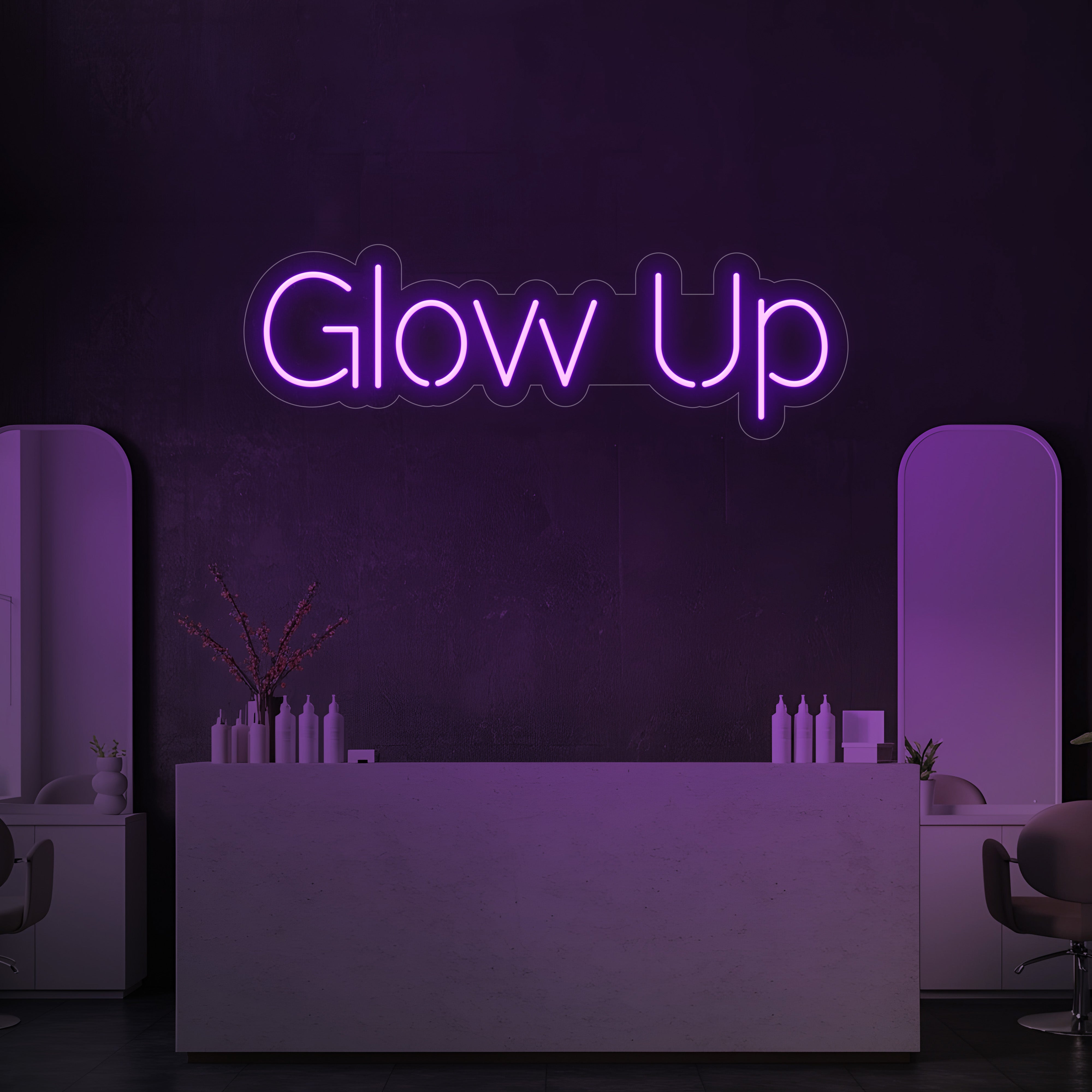 Glow Up LED Neon Sign