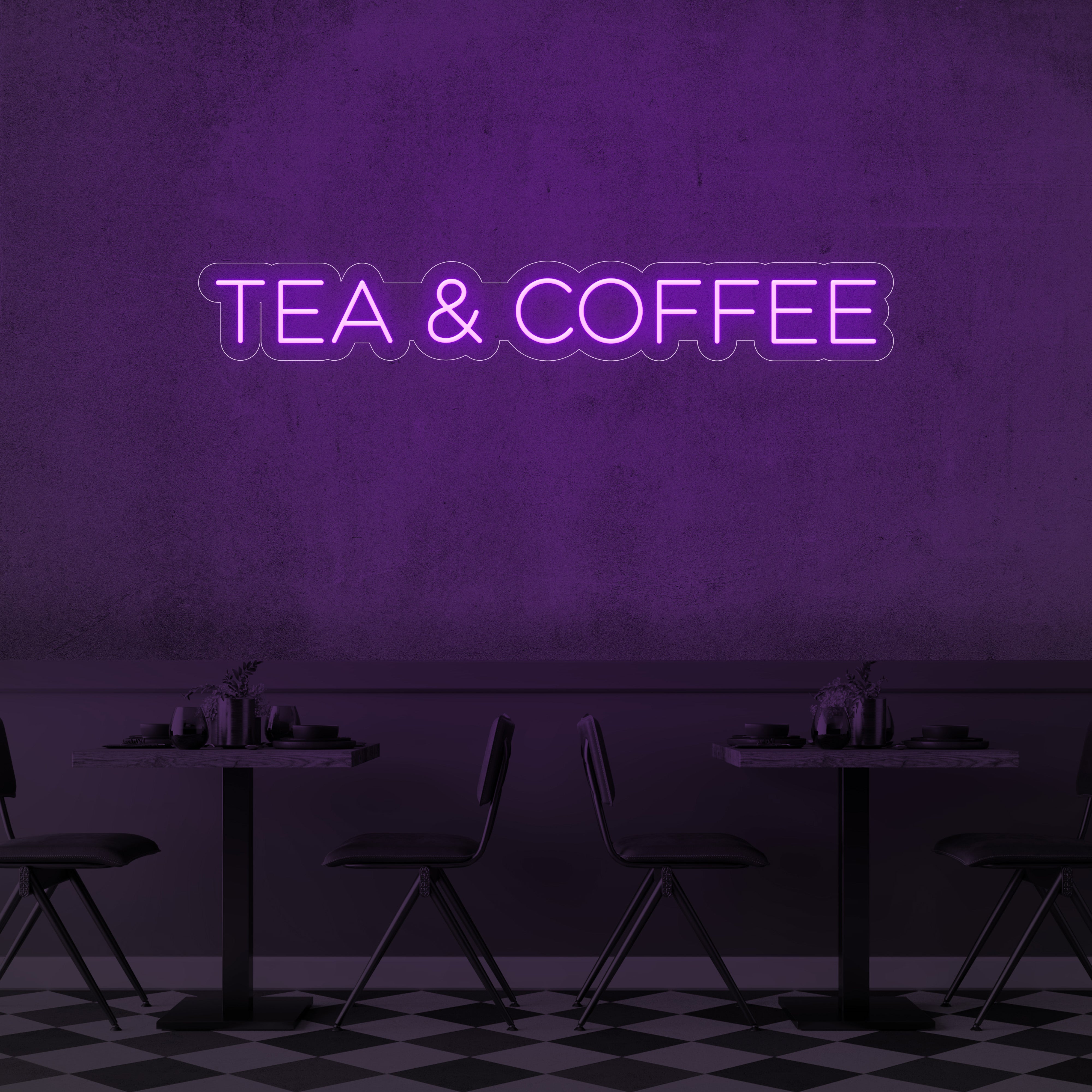 Tea & Coffee LED Neon Sign