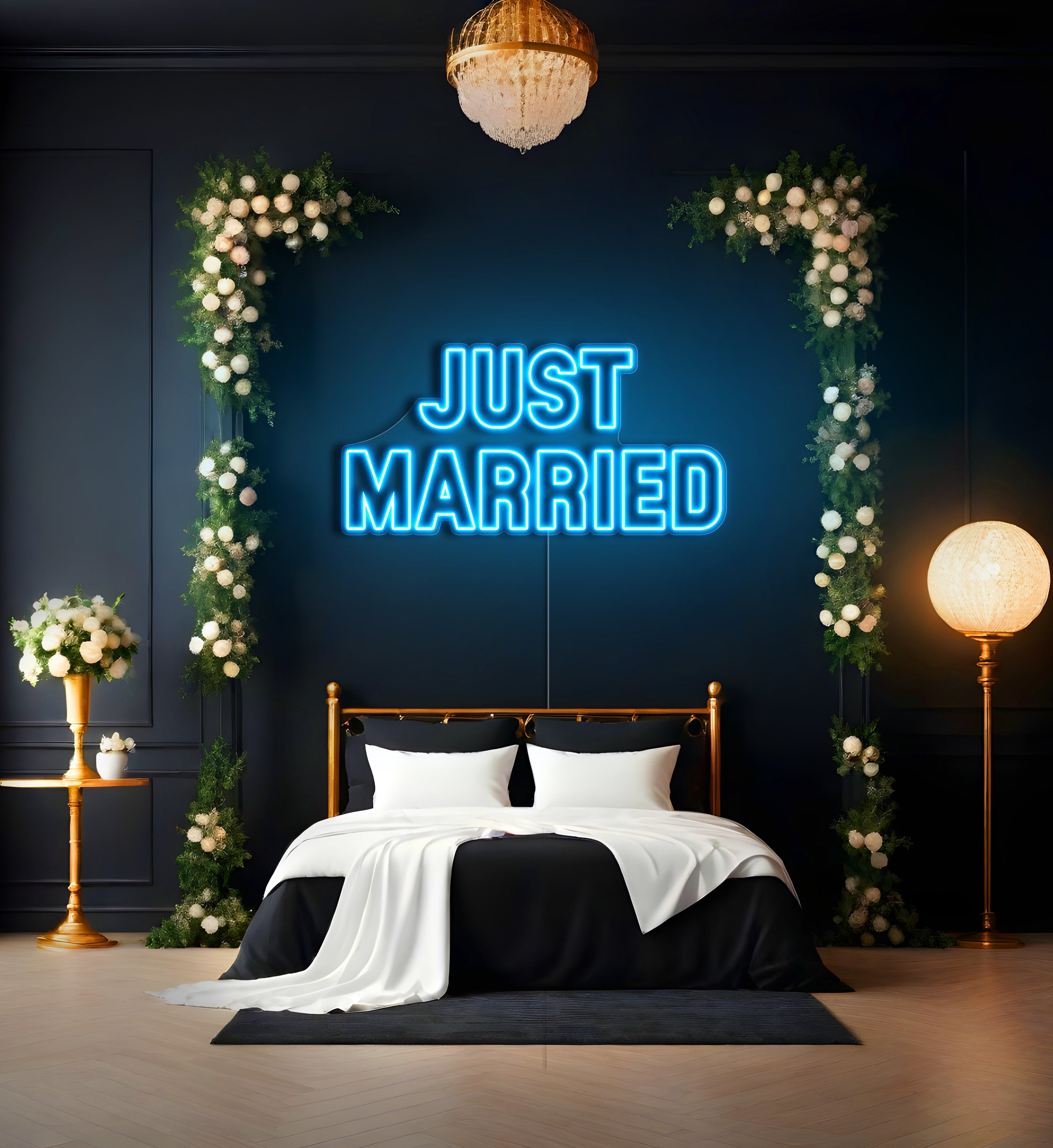 Just Married LED Neon Sign