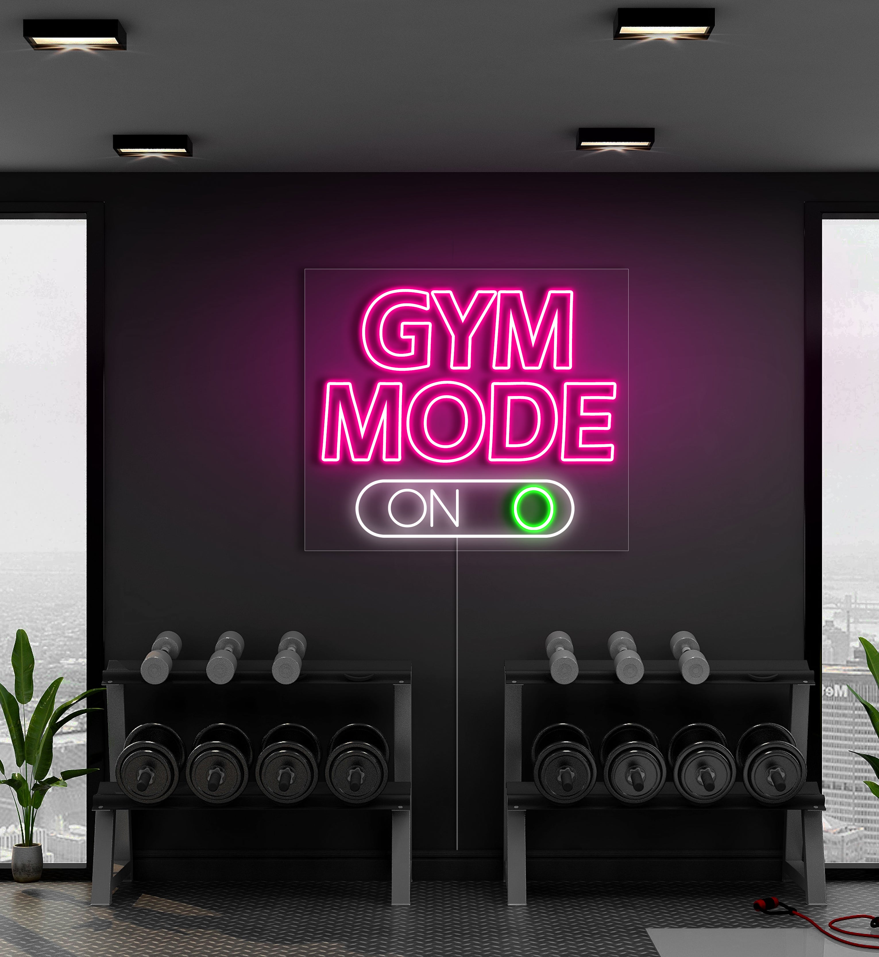 Gym Mode LED Neon Sign