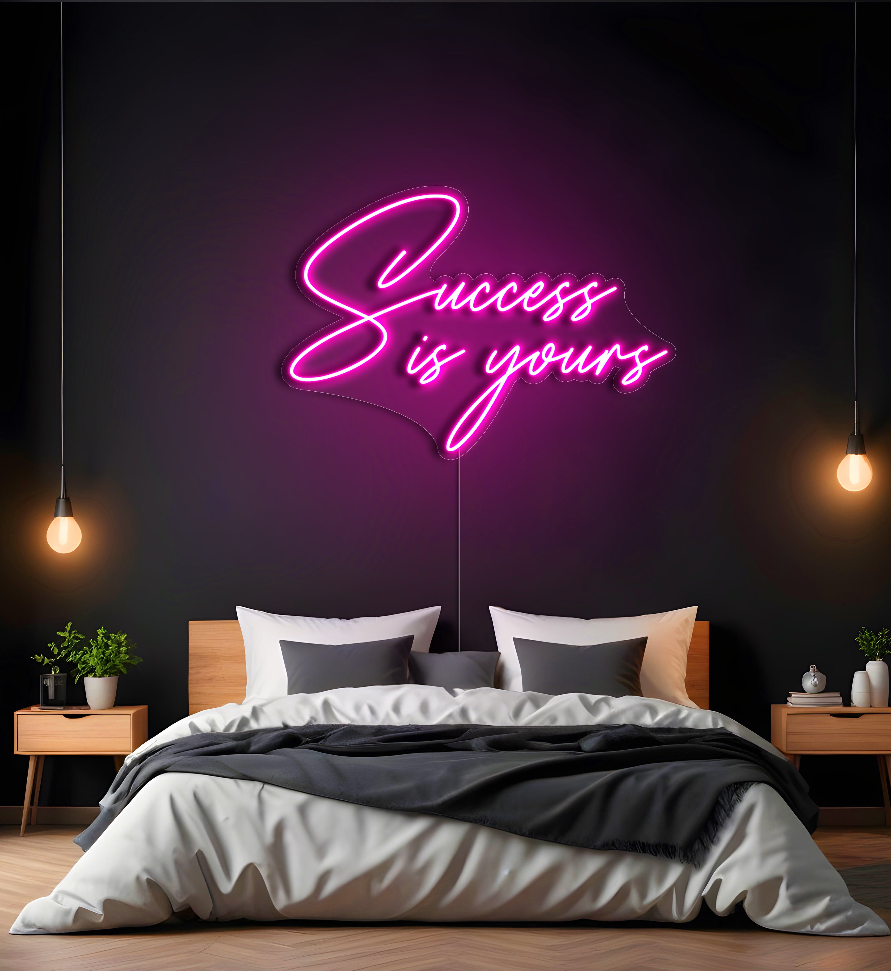 Success Is Yours LED Neon Sign