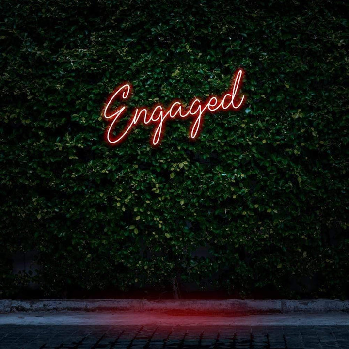 Engaged LED Neon Sign