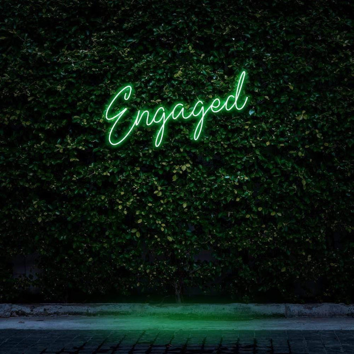 Engaged LED Neon Sign