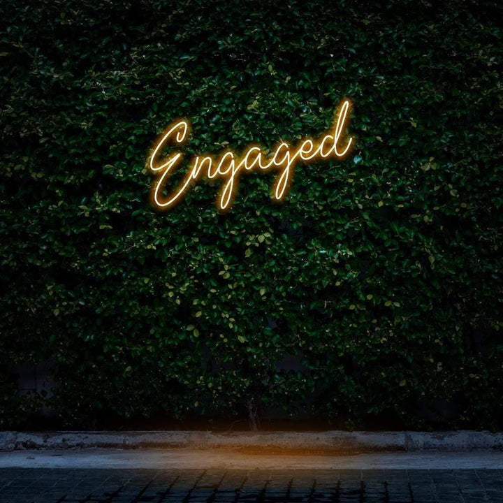 Engaged LED Neon Sign